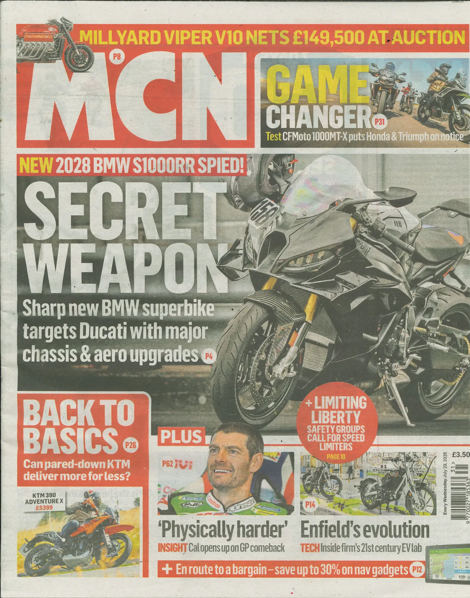 Motorcycle News - 29/07/2026