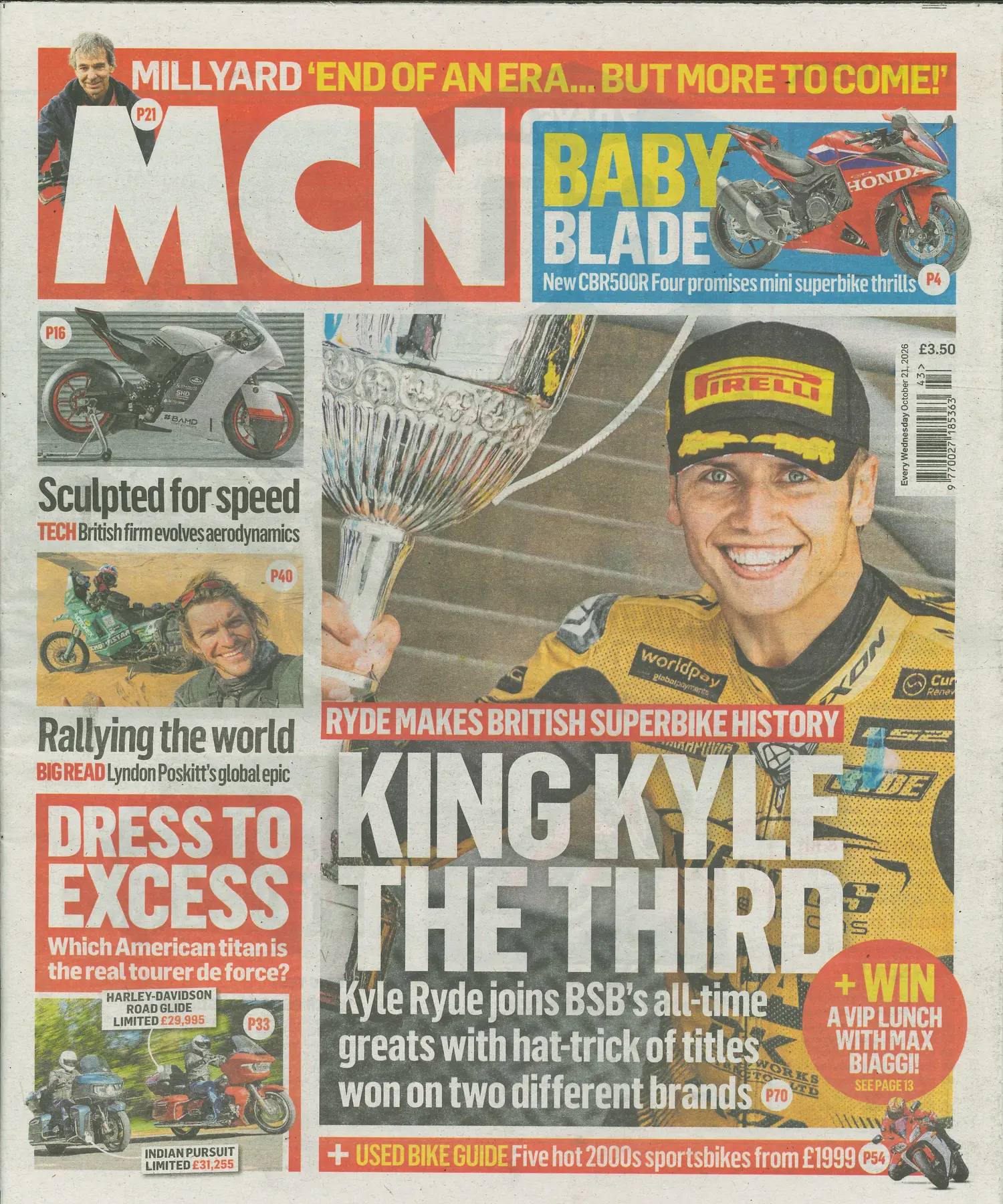 Motorcycle News - 21/10/2026