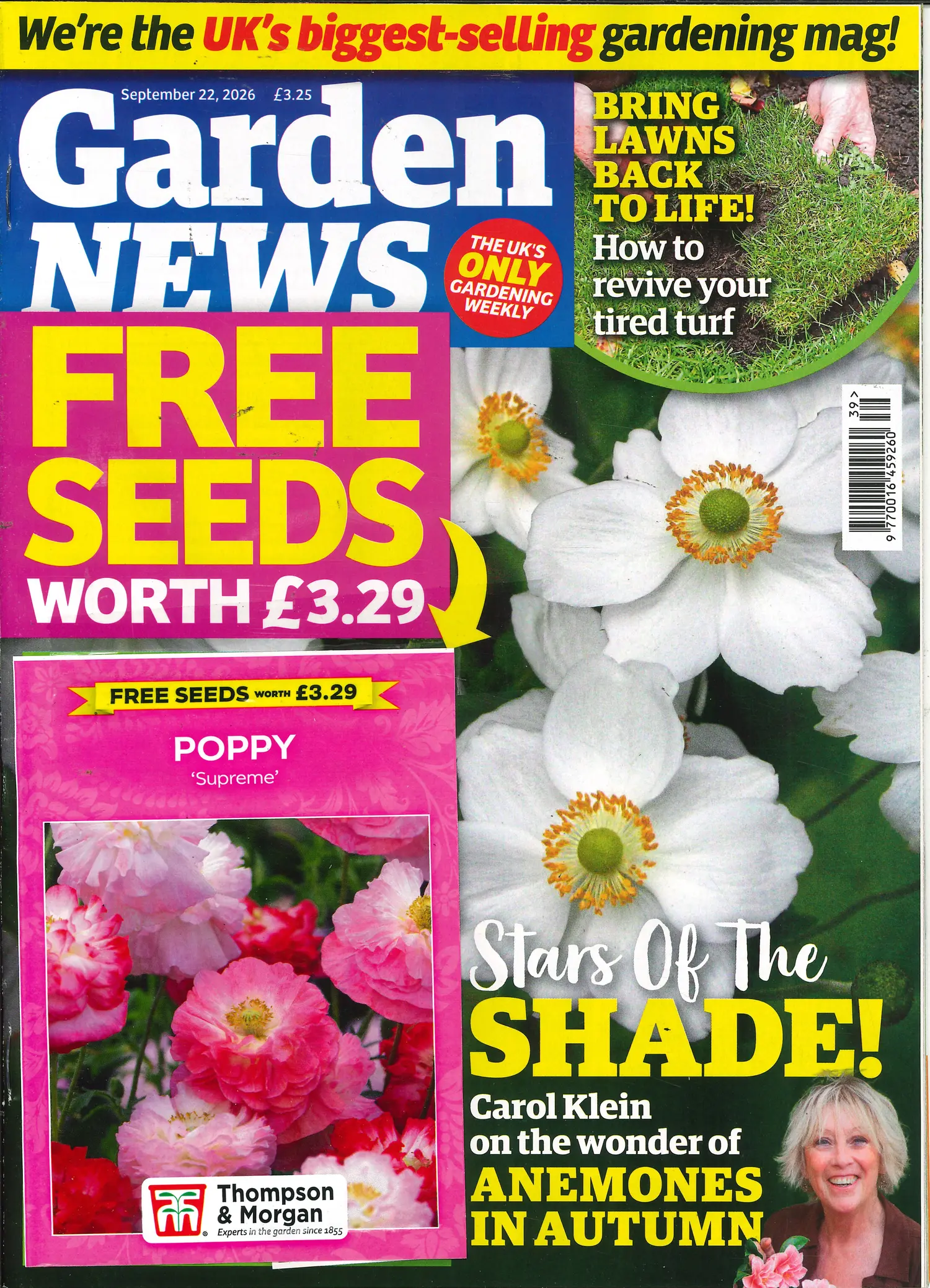 Garden News - 22/09/2026