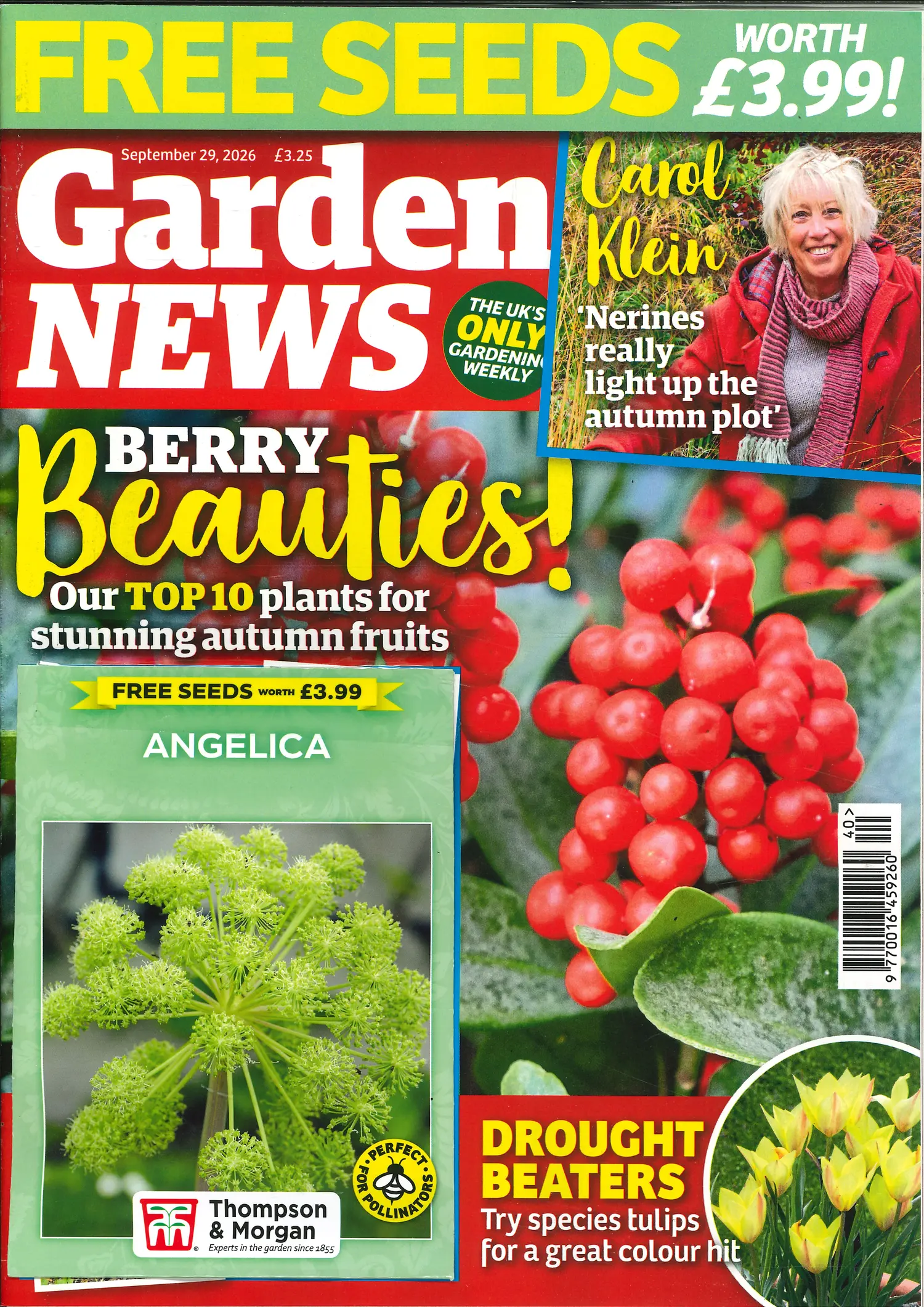 Garden News - 29/09/2026
