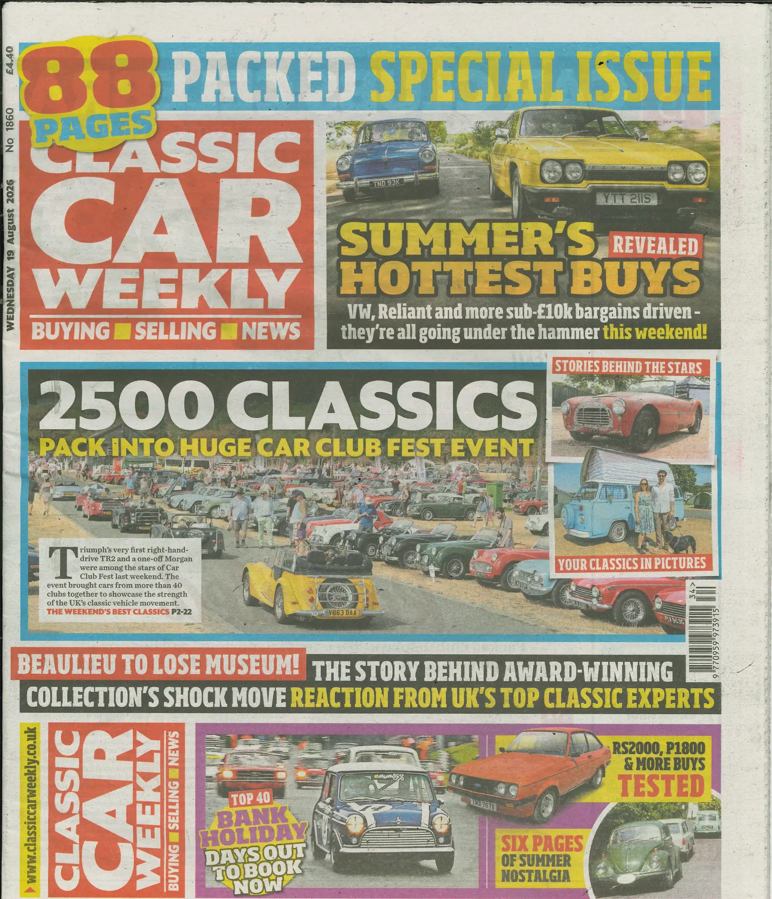 Classic Car Weekly - 19/08/2026