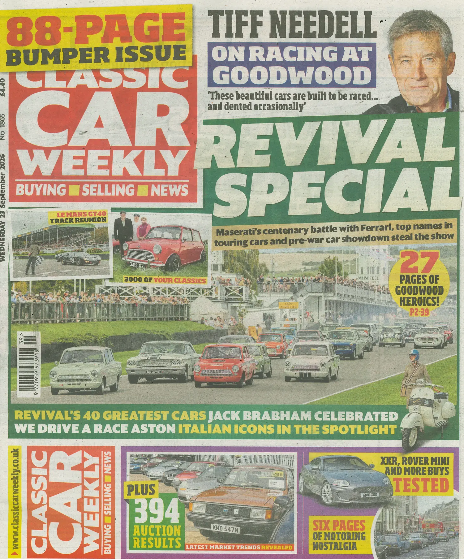 Classic Car Weekly - 23/09/2026