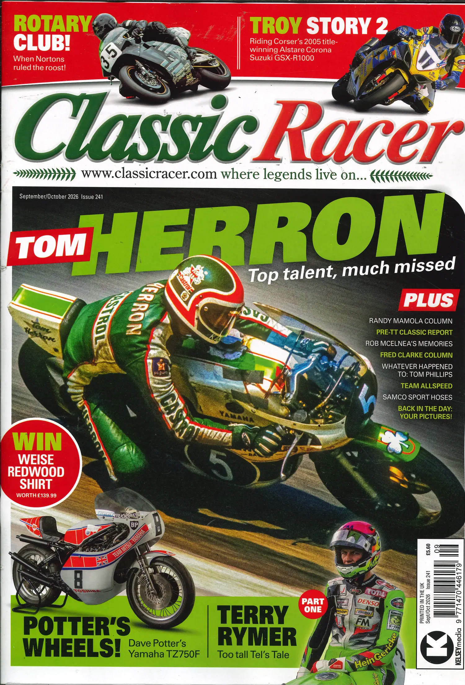Classic Racer - SEP-OCT