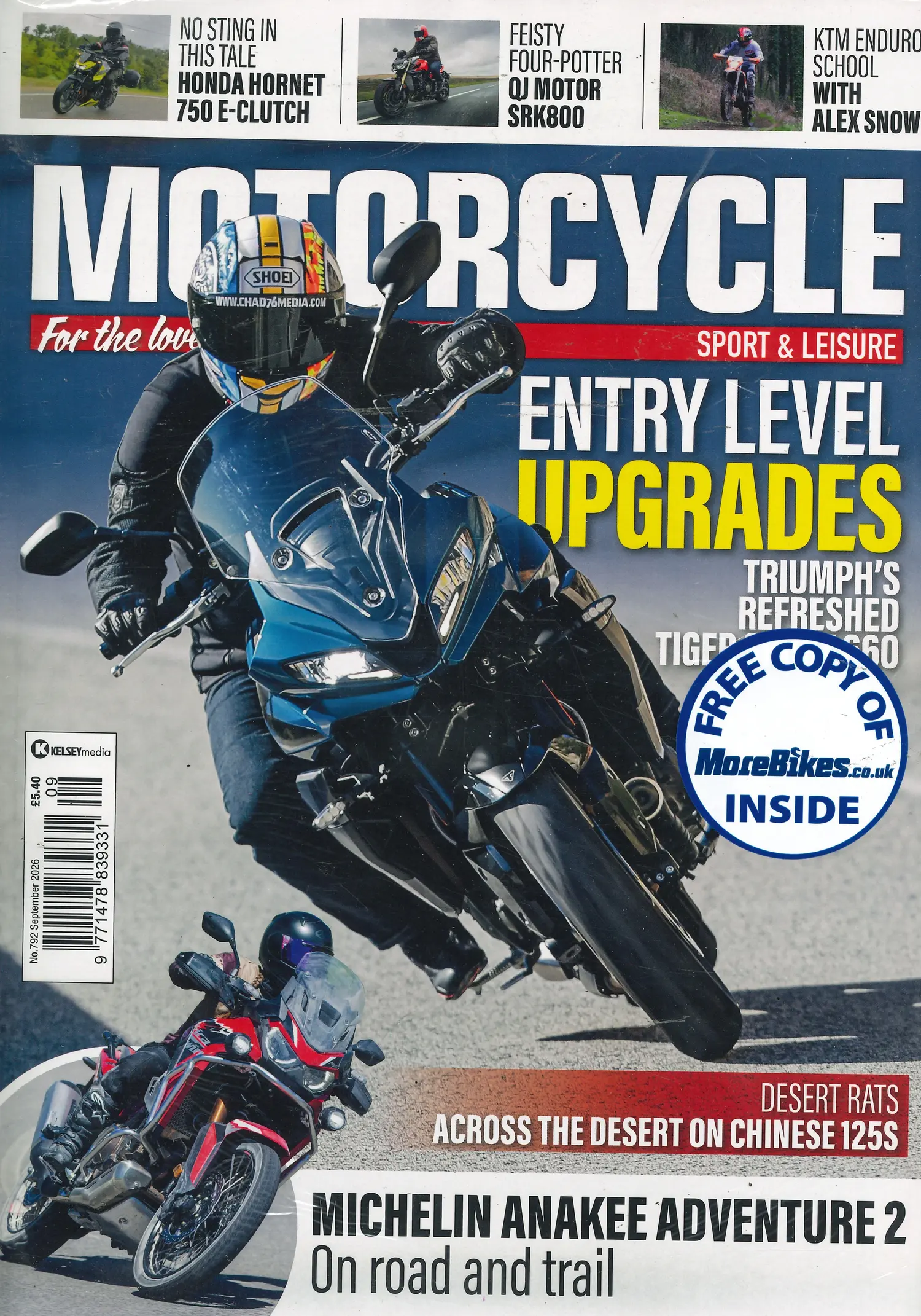 Motorcycle Sport and Leisure - SEP 26