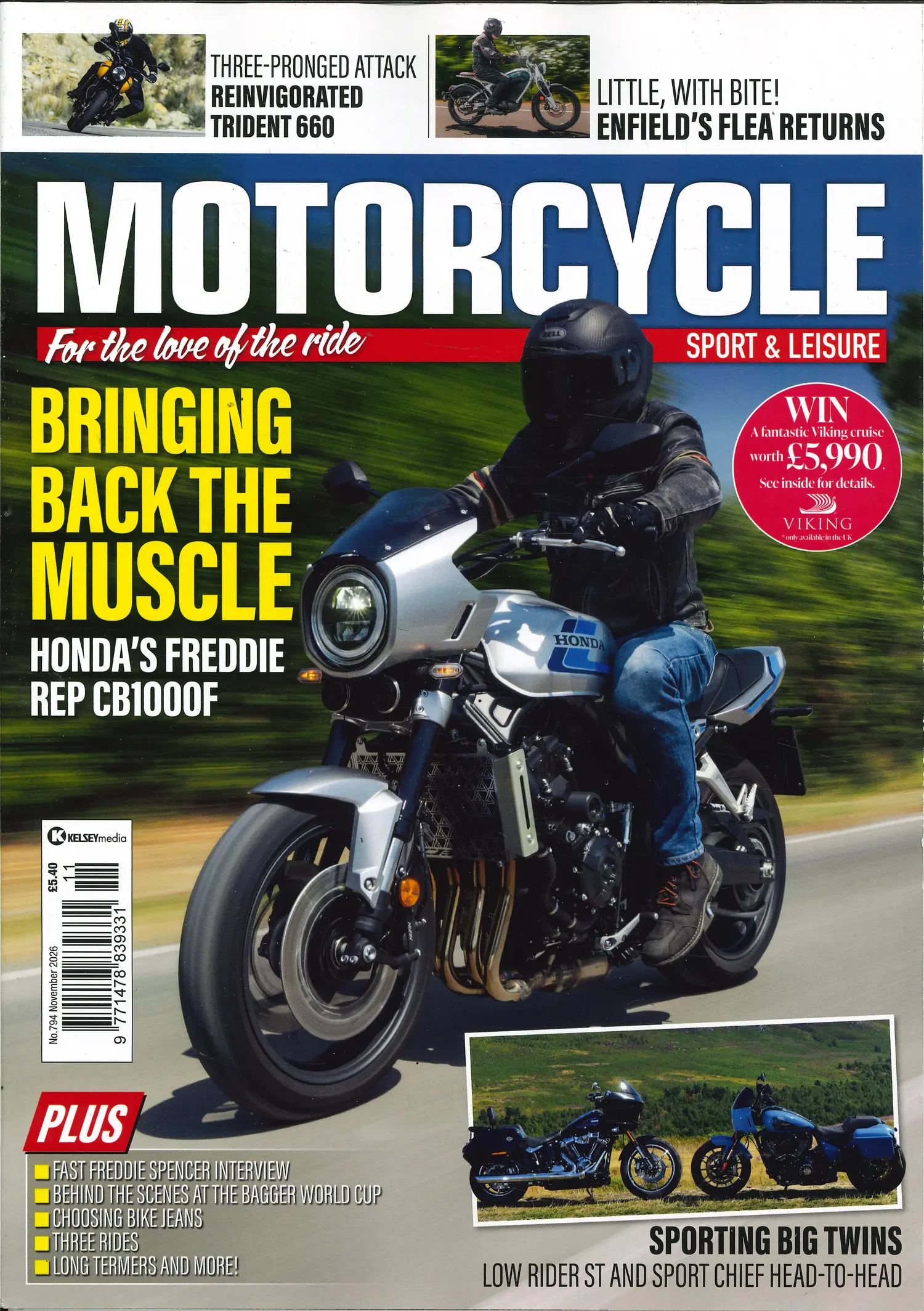 Motorcycle Sport and Leisure - NOV 26