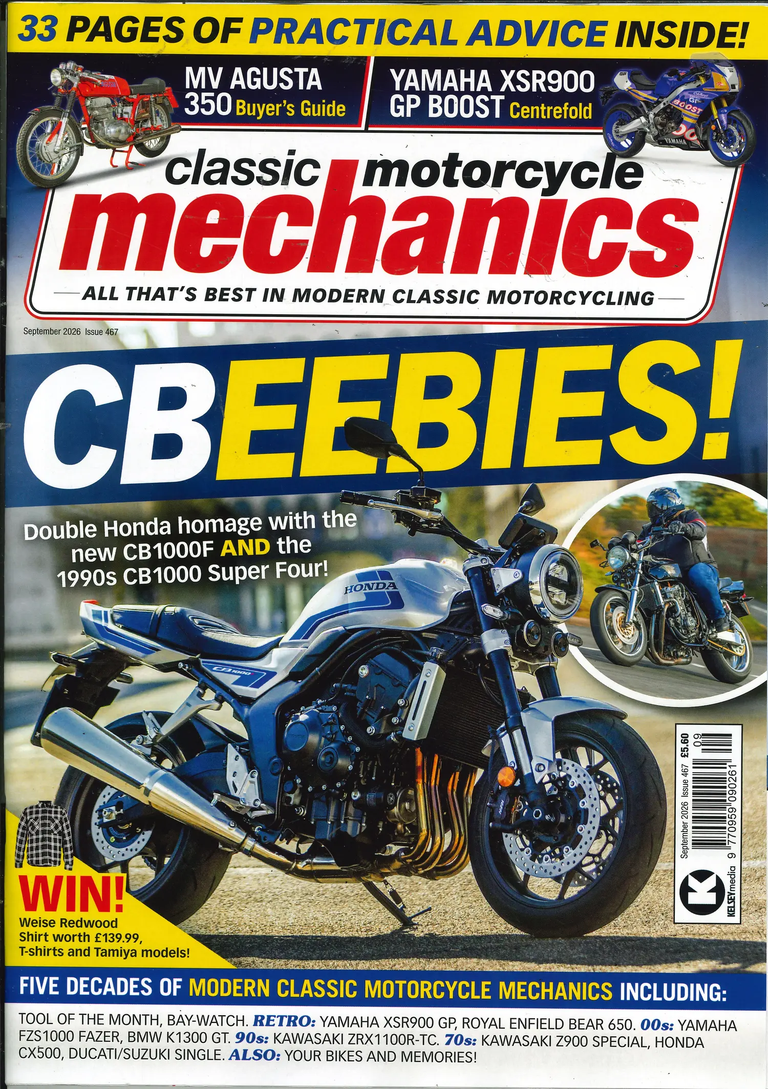 Classic Motorcycle Mechanics - SEP 26