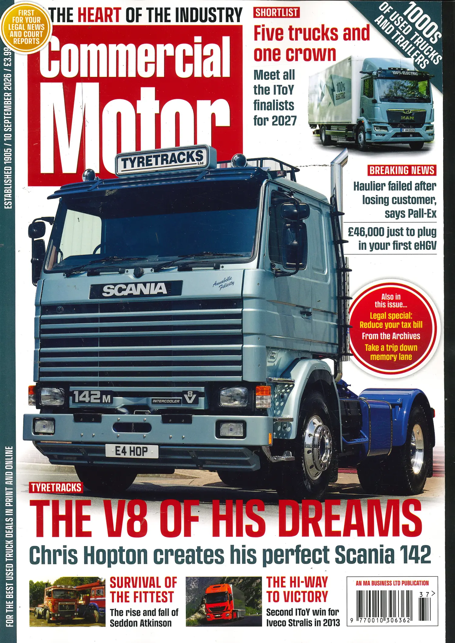 Commercial Motor - 10/09/2026