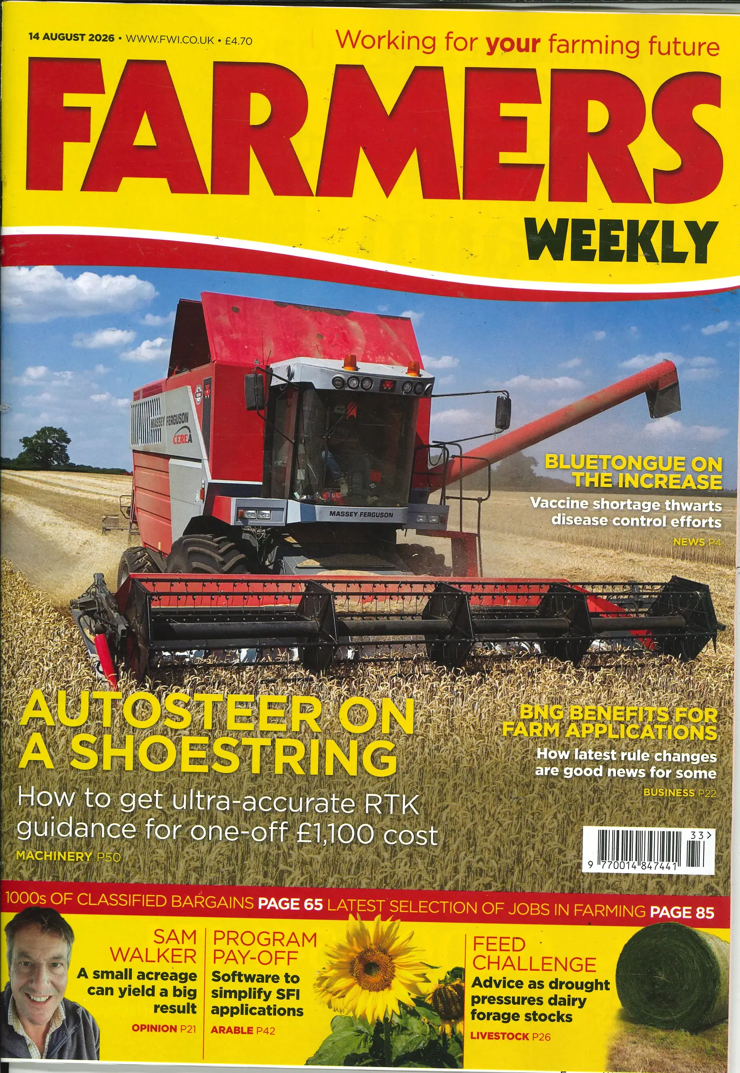 Farmers Weekly - 14/08/2026