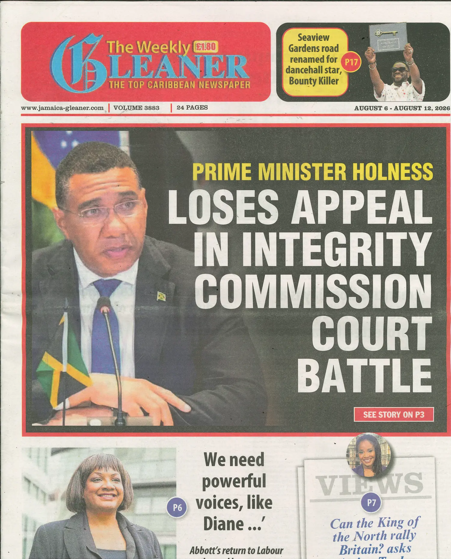 The Weekly Gleaner - 06/08/2026