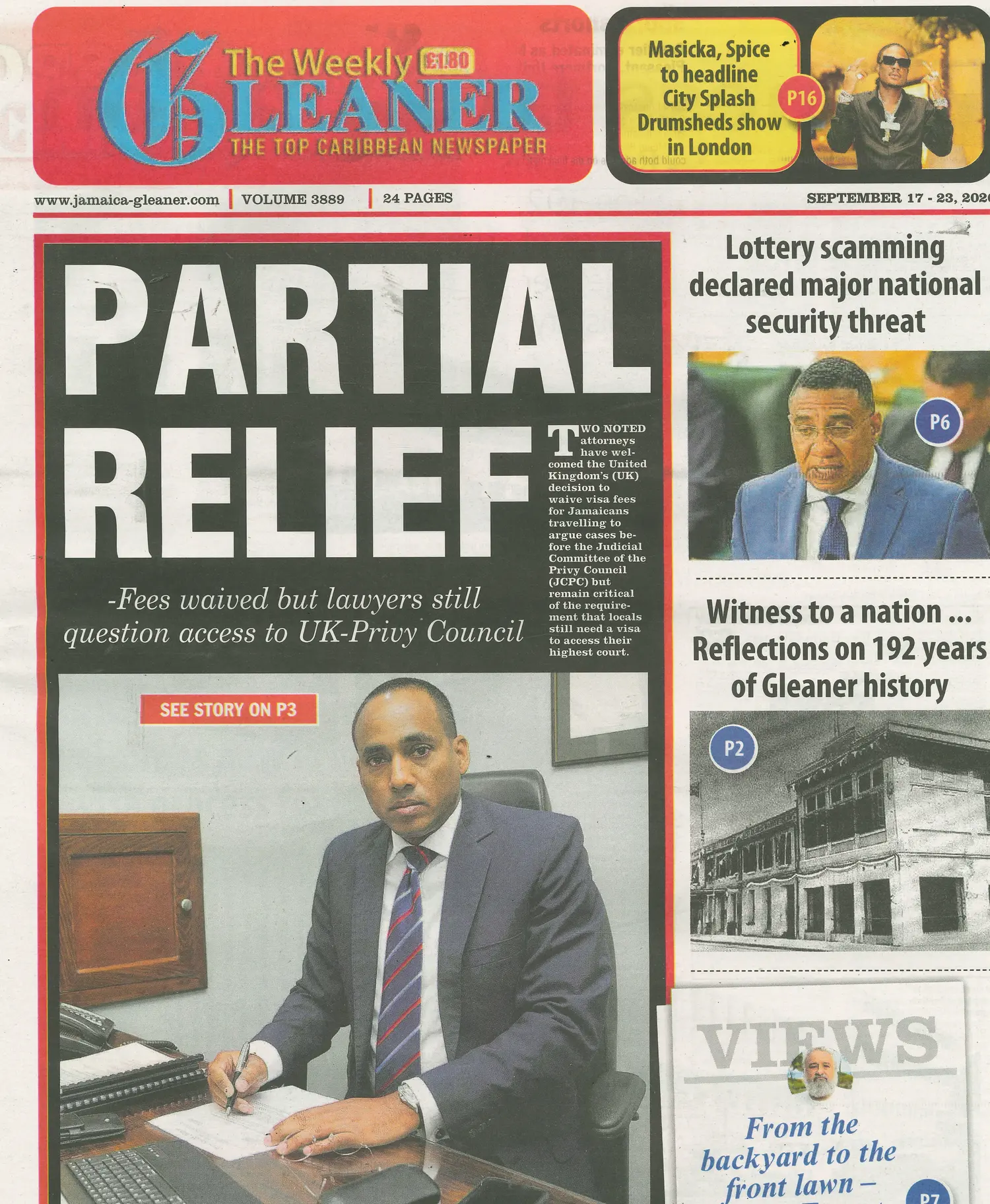 The Weekly Gleaner - 17/09/2026