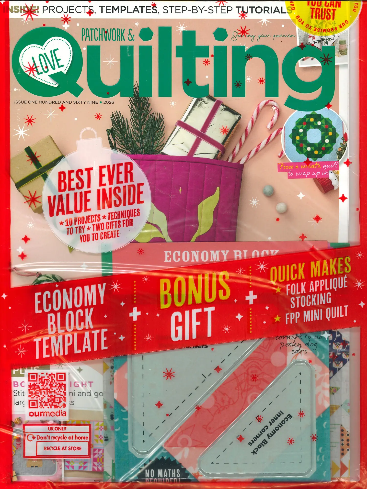 Love Patchwork & Quilting - NO 169
