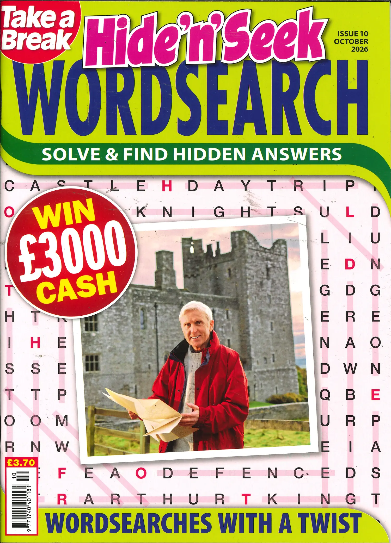 Take a Break Hide n Seek Wordsearch - NO 10