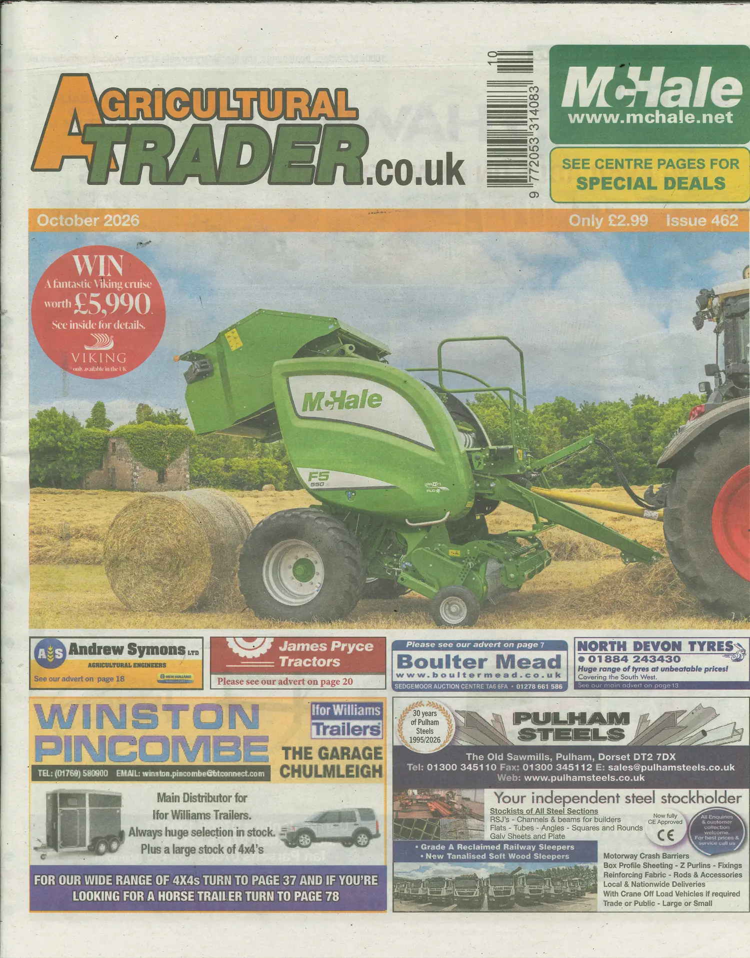 Agricultural Trader - OCT 26