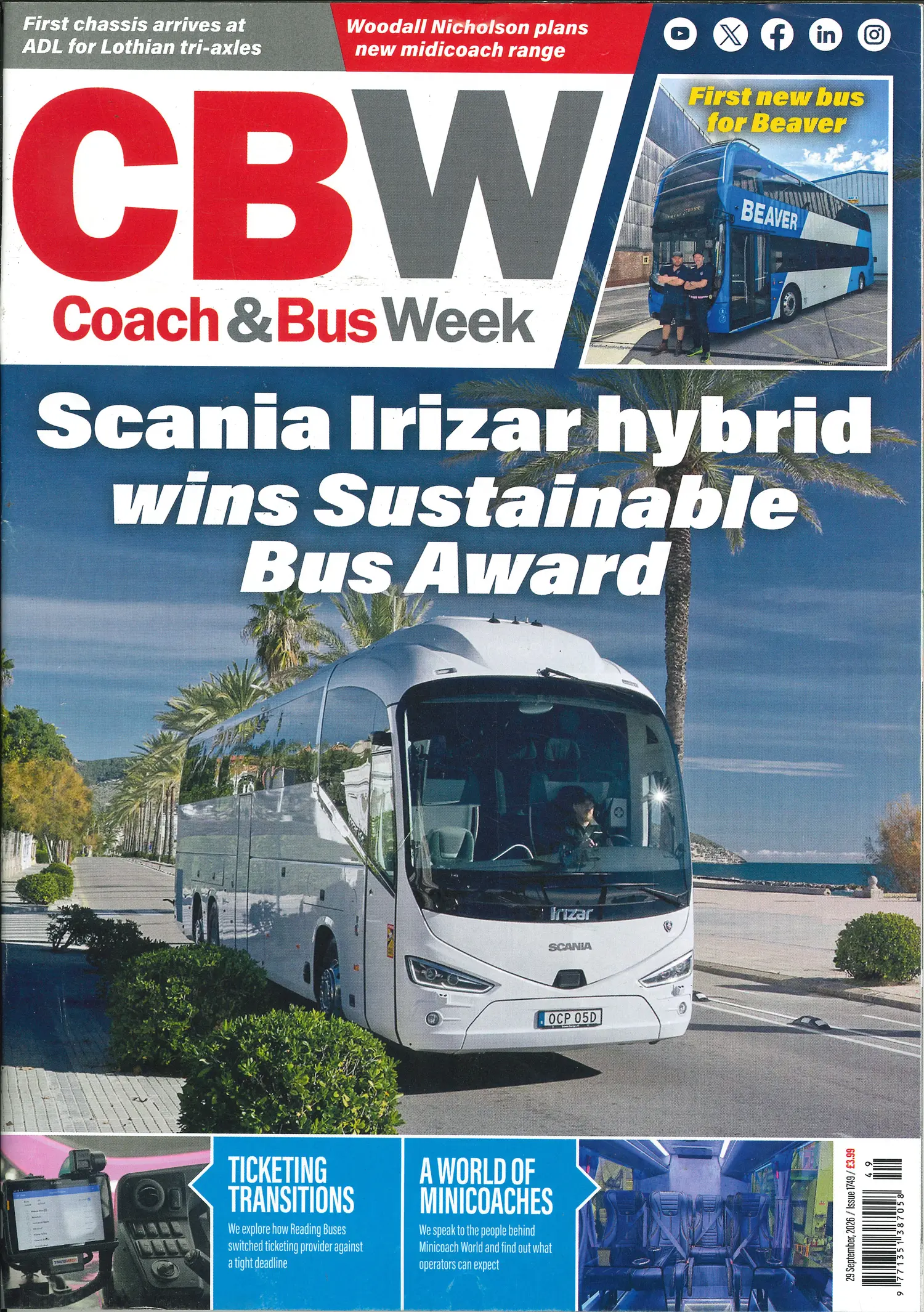 Coach and Bus Week - NO 1749