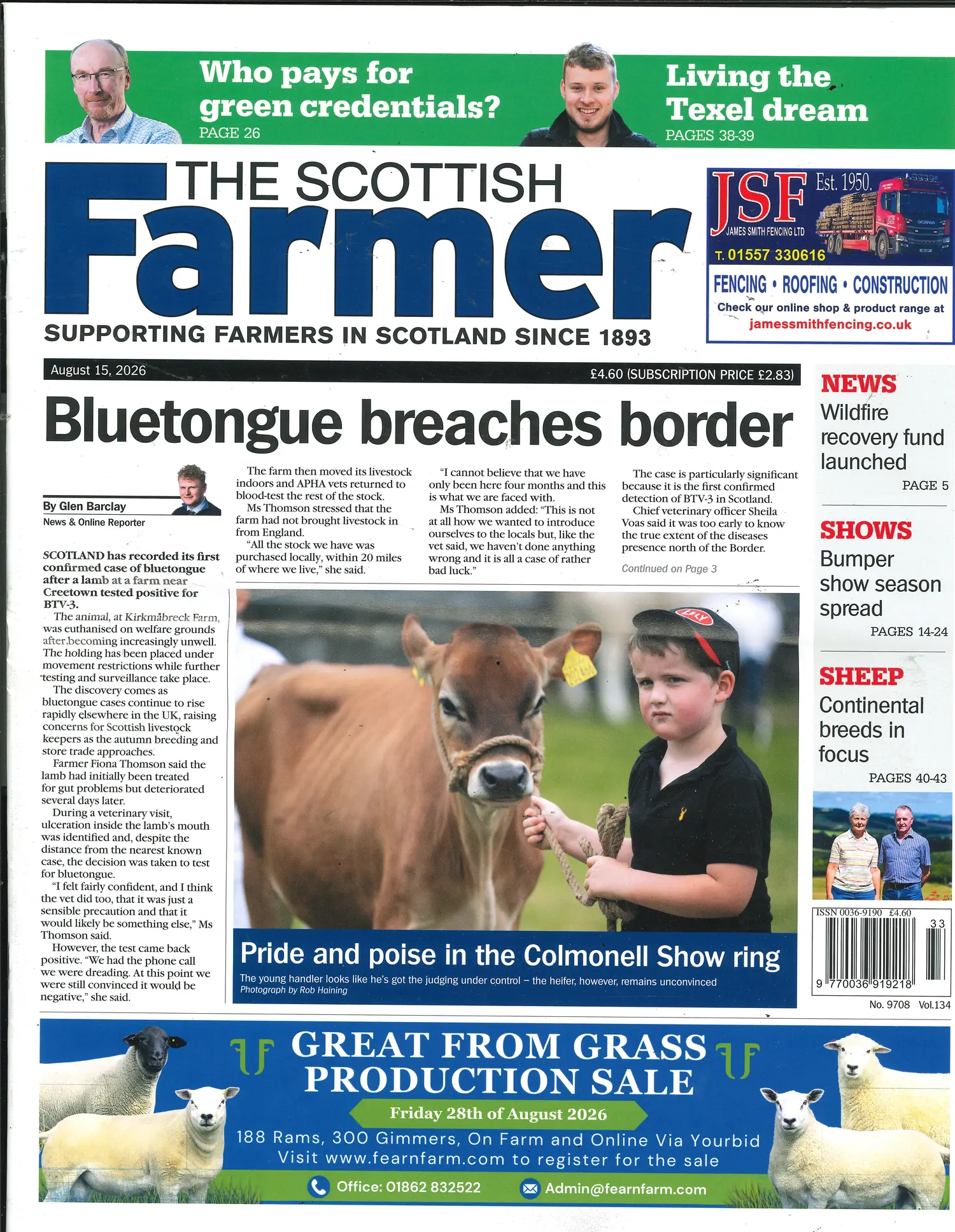 The Scottish Farmer - 15/08/2026