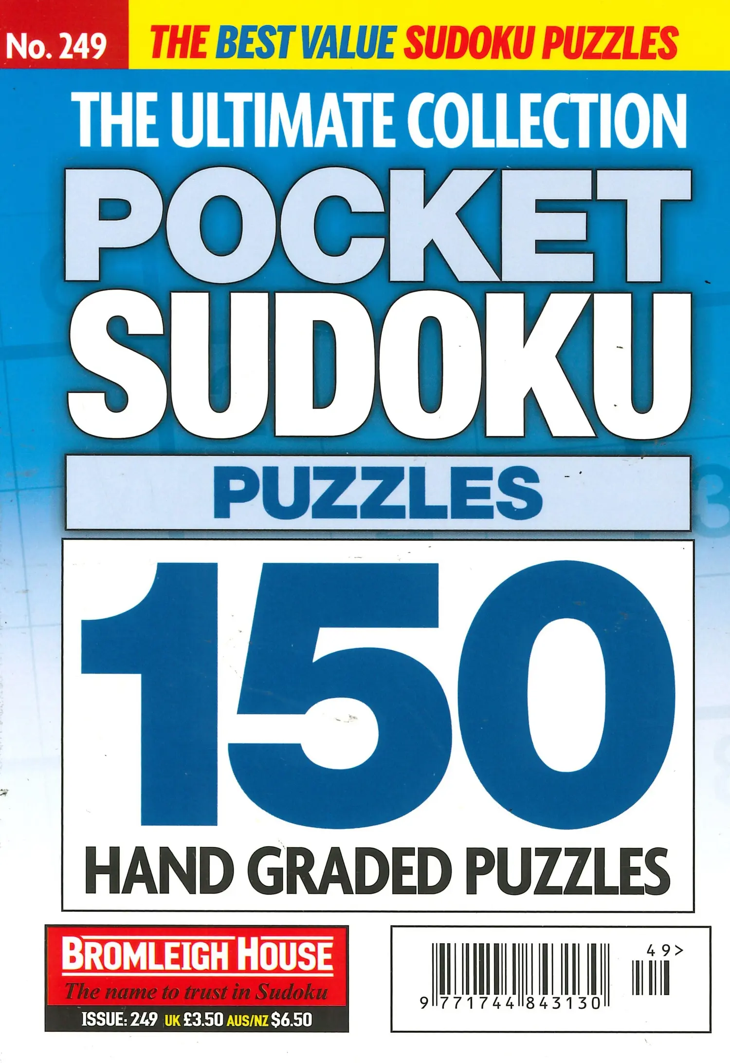The Ultimate Collection Pocket Sudoku Puzzles - NO 249