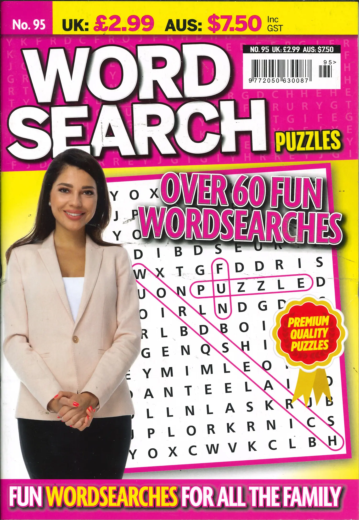 Wordsearch Puzzles - NO 95