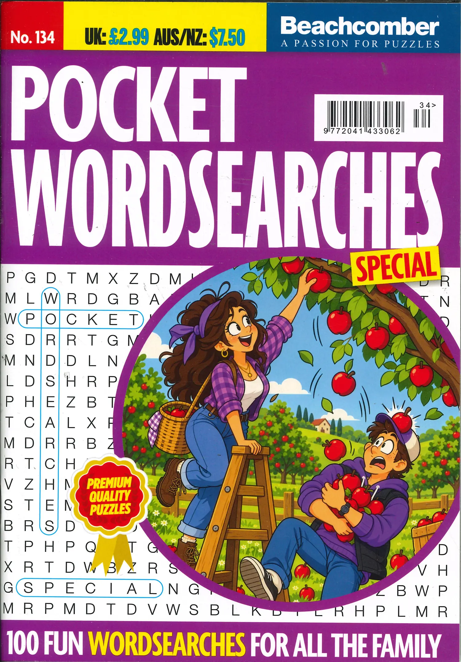 Pocket Wordsearches Special - NO 134