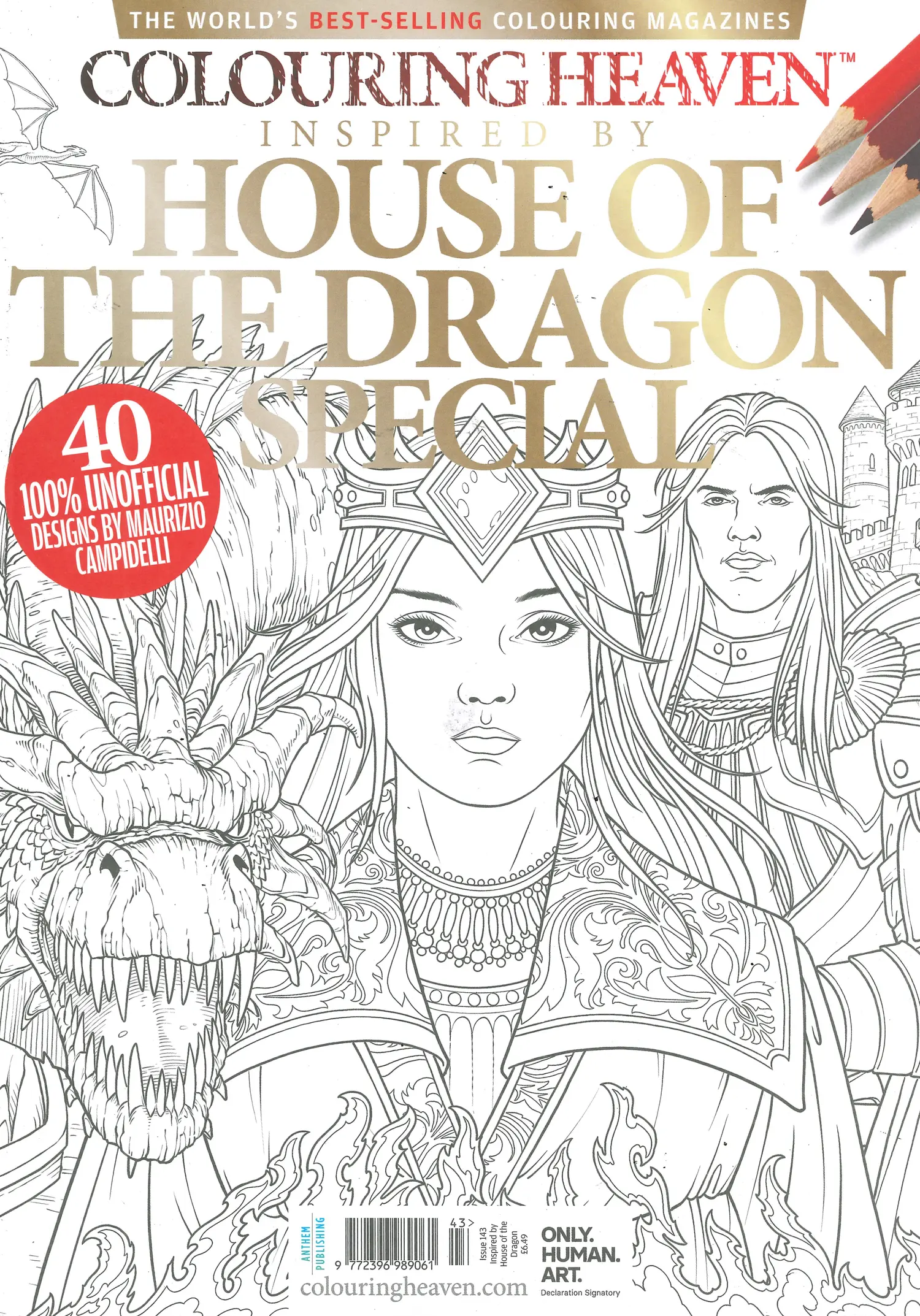 Colouring Heaven - DRAGONS