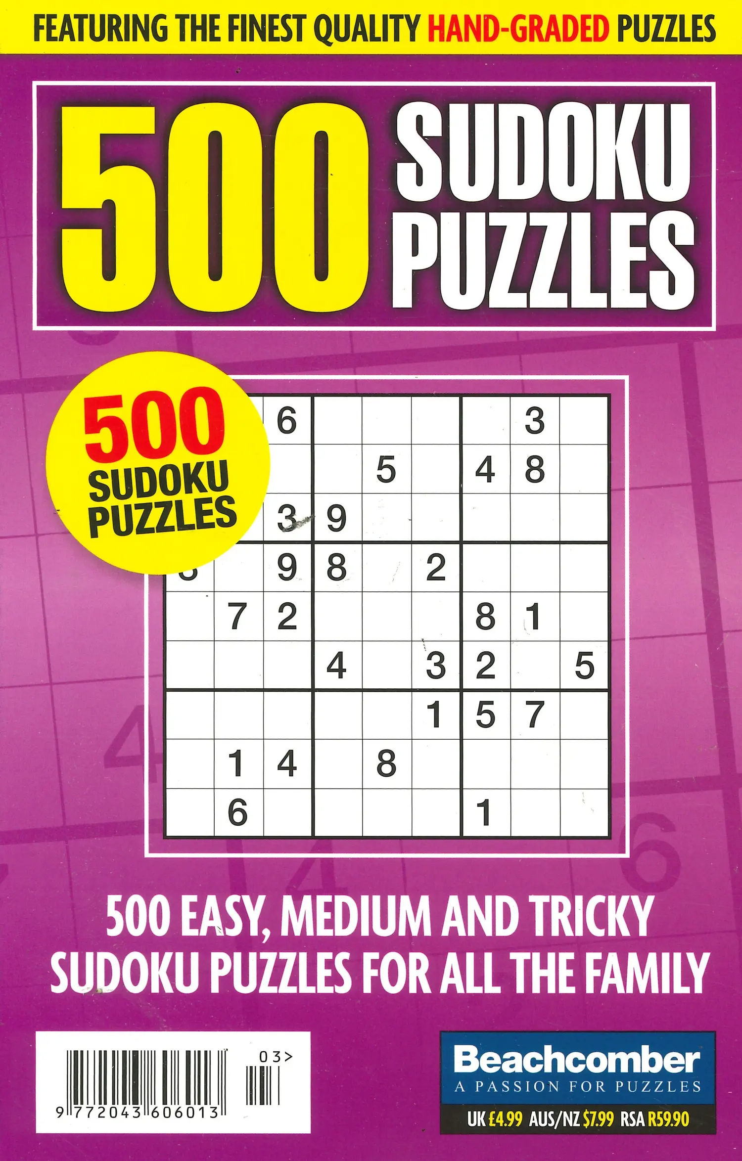 500 Sudoku Puzzles - NO 103