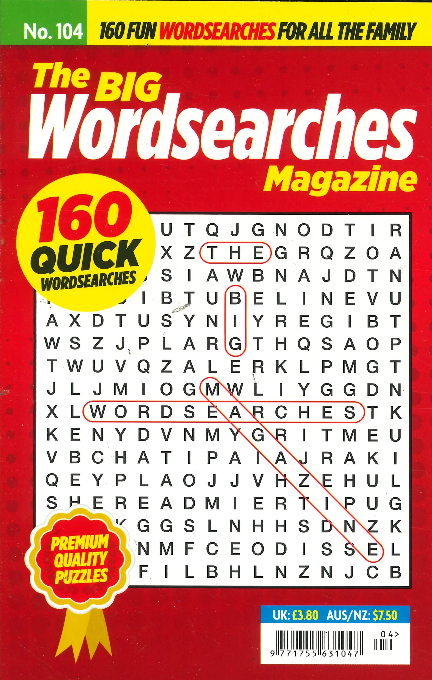 The Big Wordsearches - NO 104