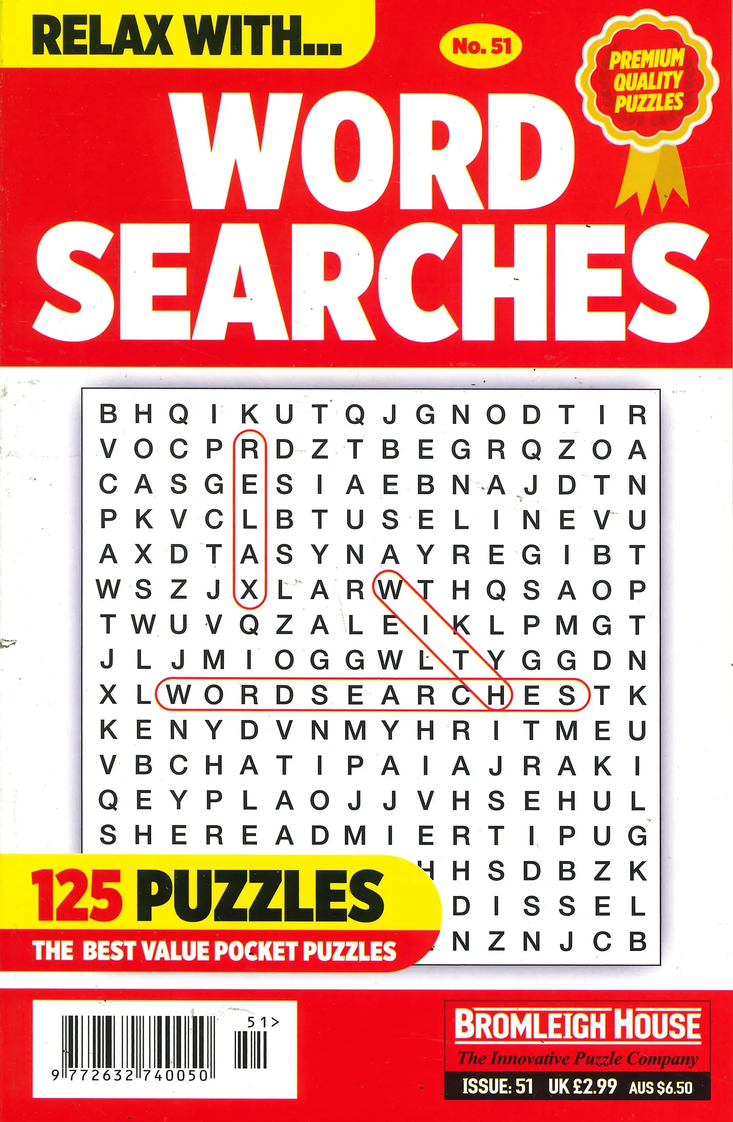 Relax With Wordsearches - NO 51