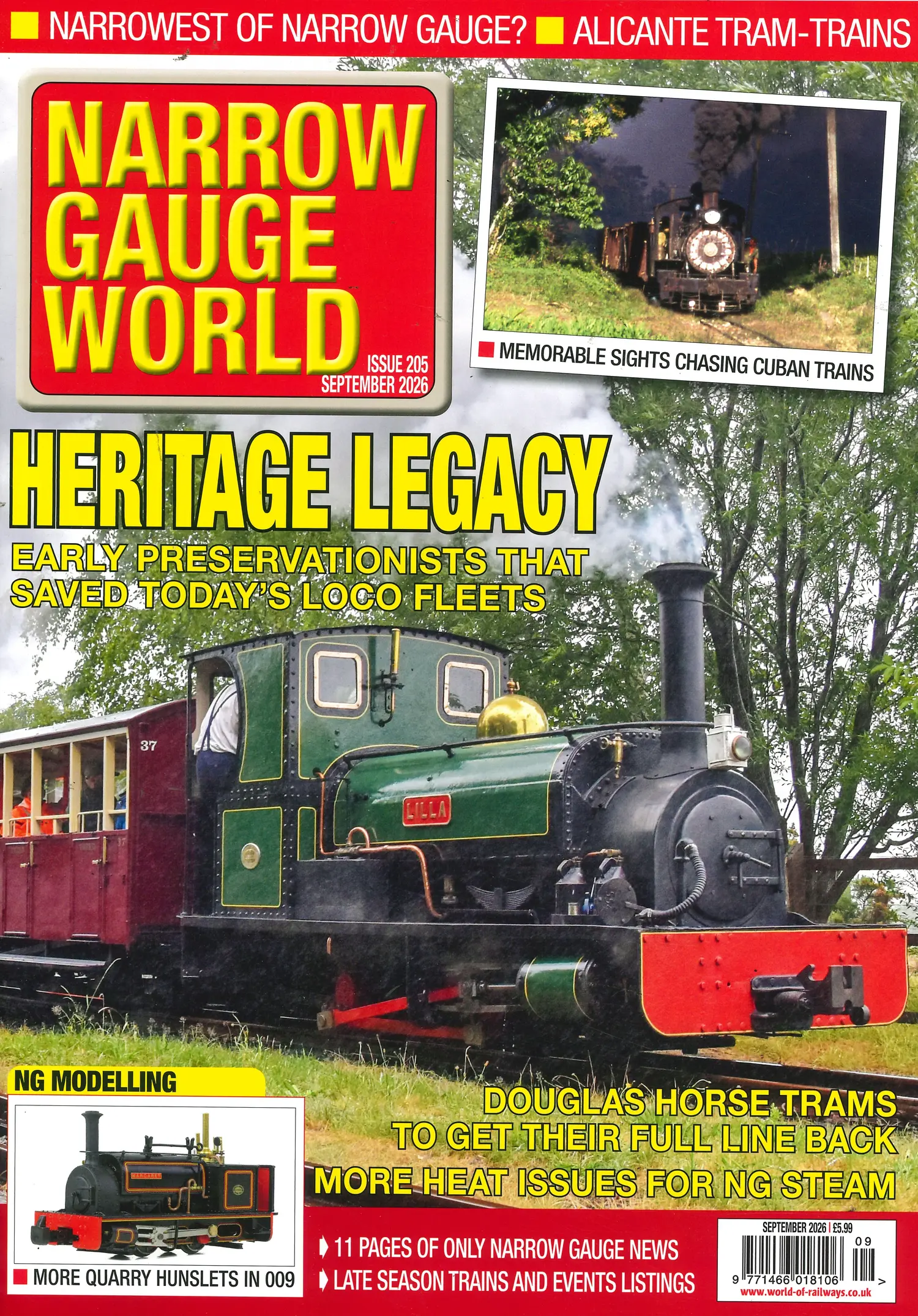 Narrow Gauge World - SEP 26