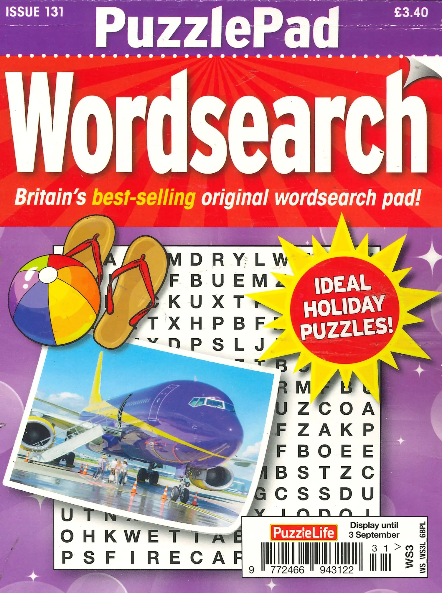 Puzzlelife PuzzlePad Wordsearch - NO 131