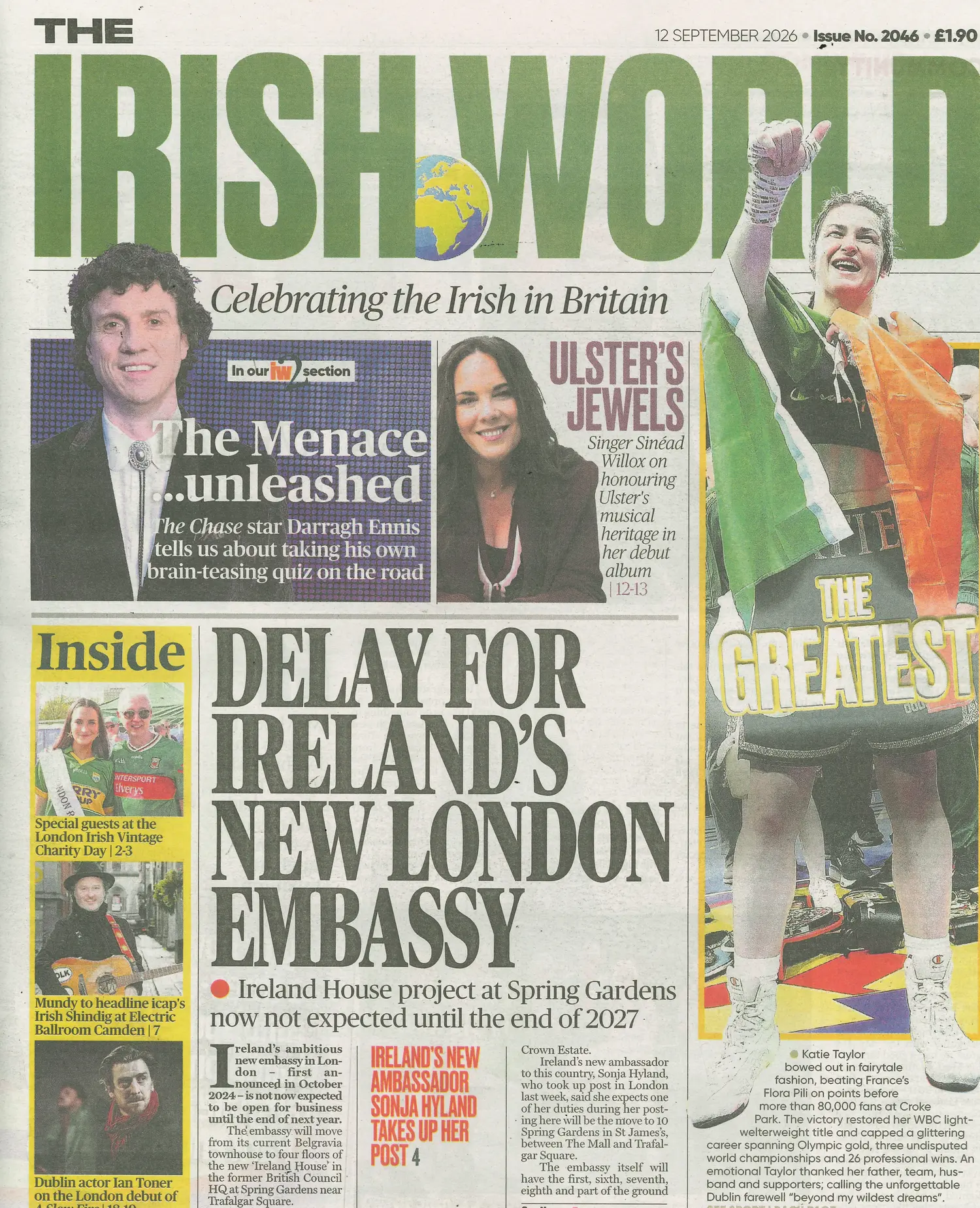 Irish World - 12/09/2026