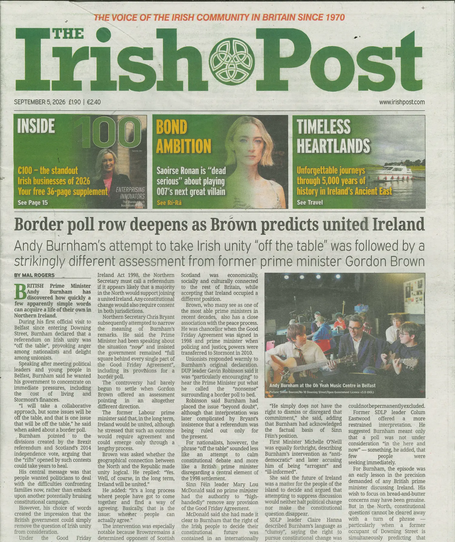 Irish Post - 05/09/2026