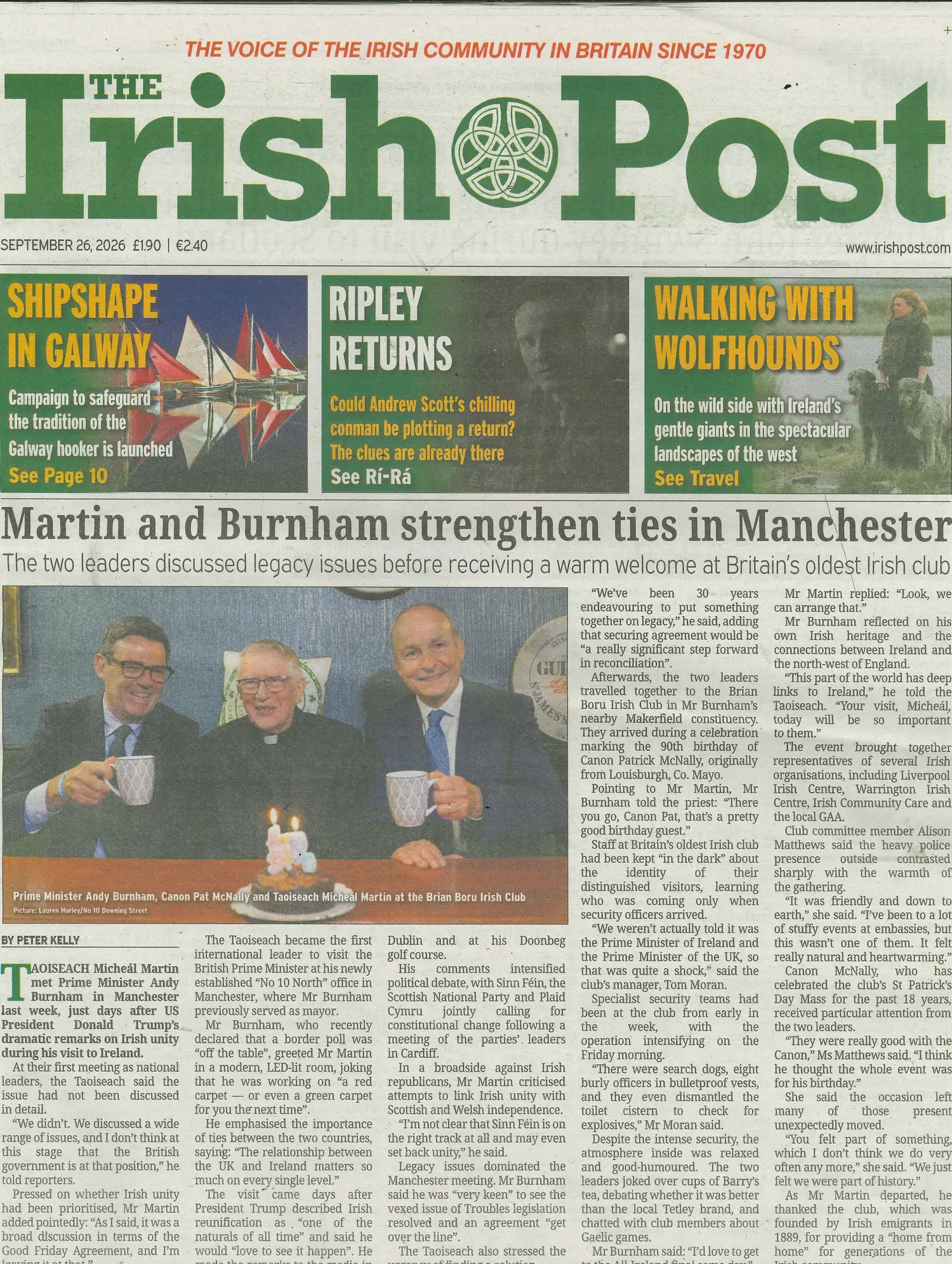 Irish Post - 26/09/2026