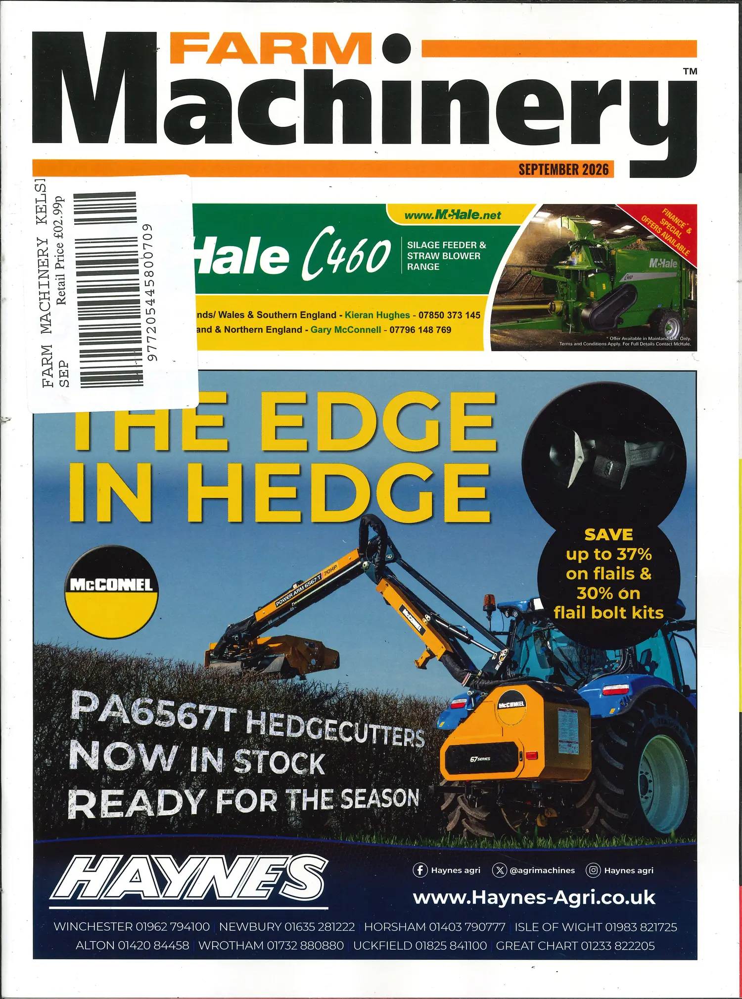 Farm Machinery - SEP 26