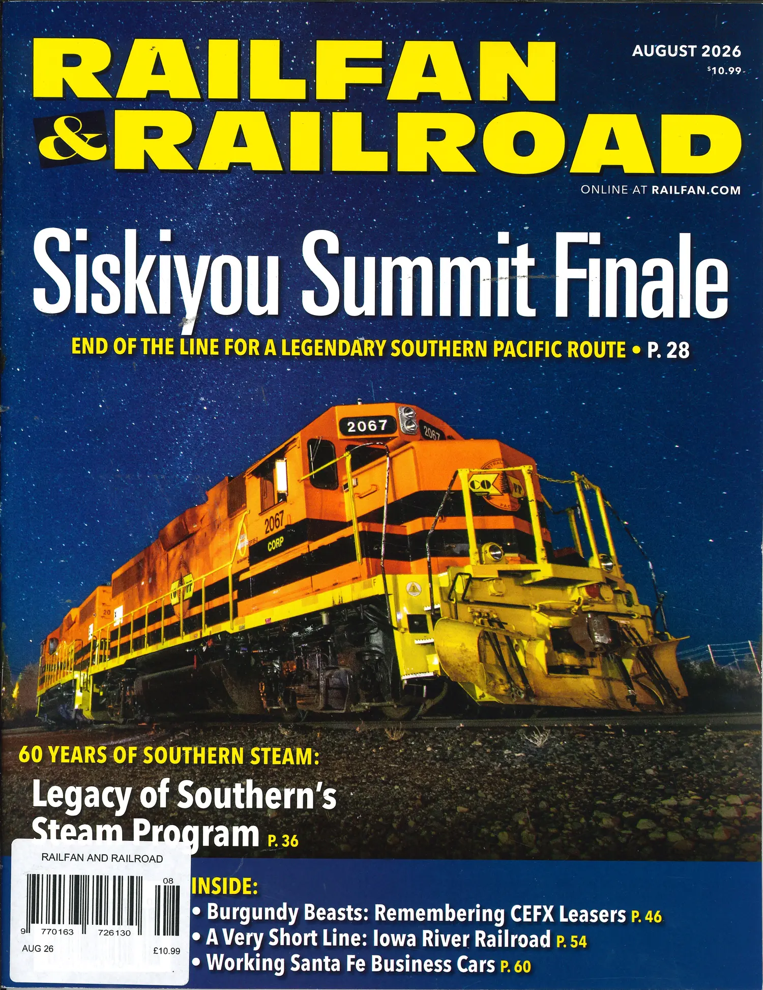 Railfan and Railroad - AUG 26