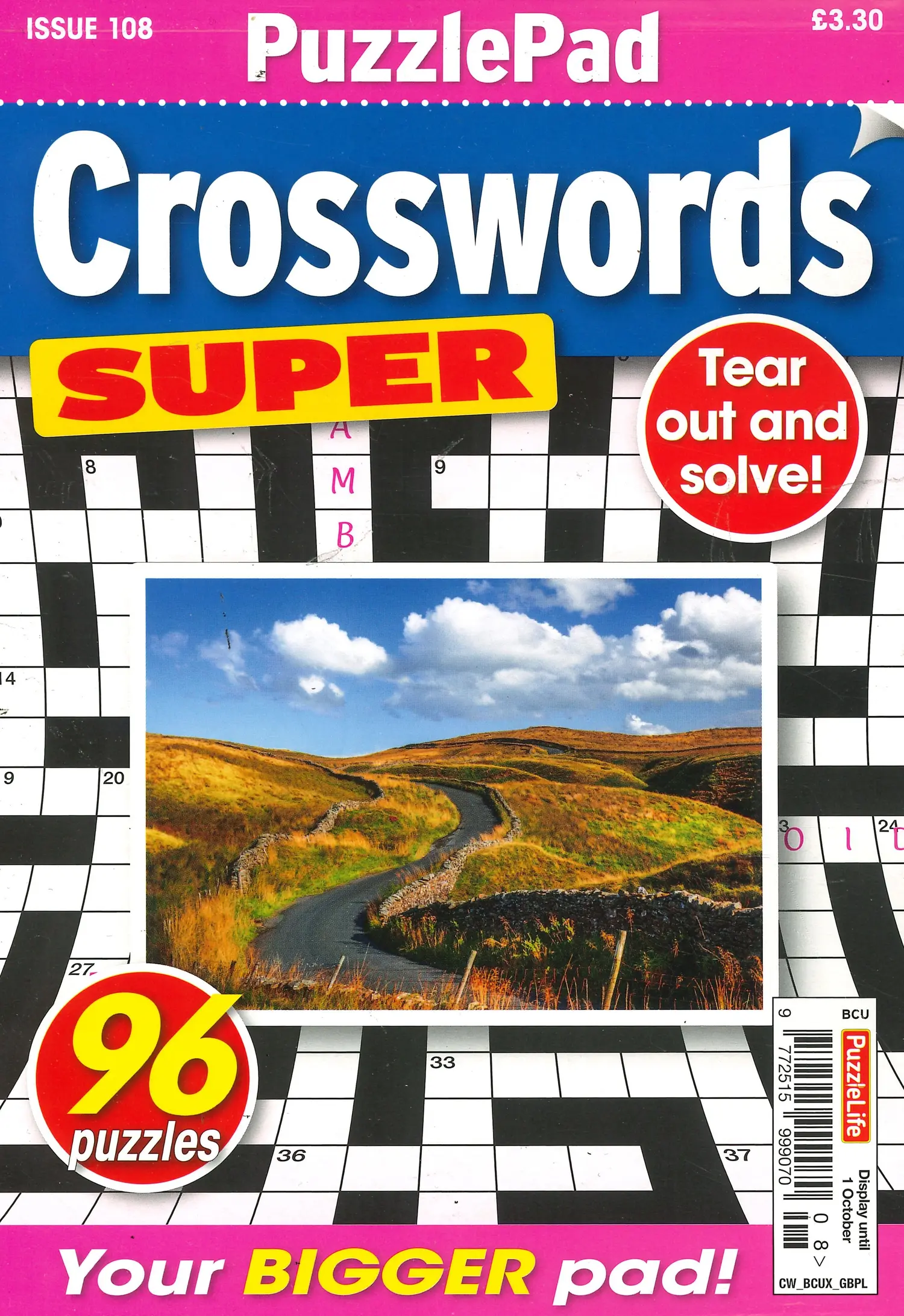 Puzzlelife Crossword Super - NO 108