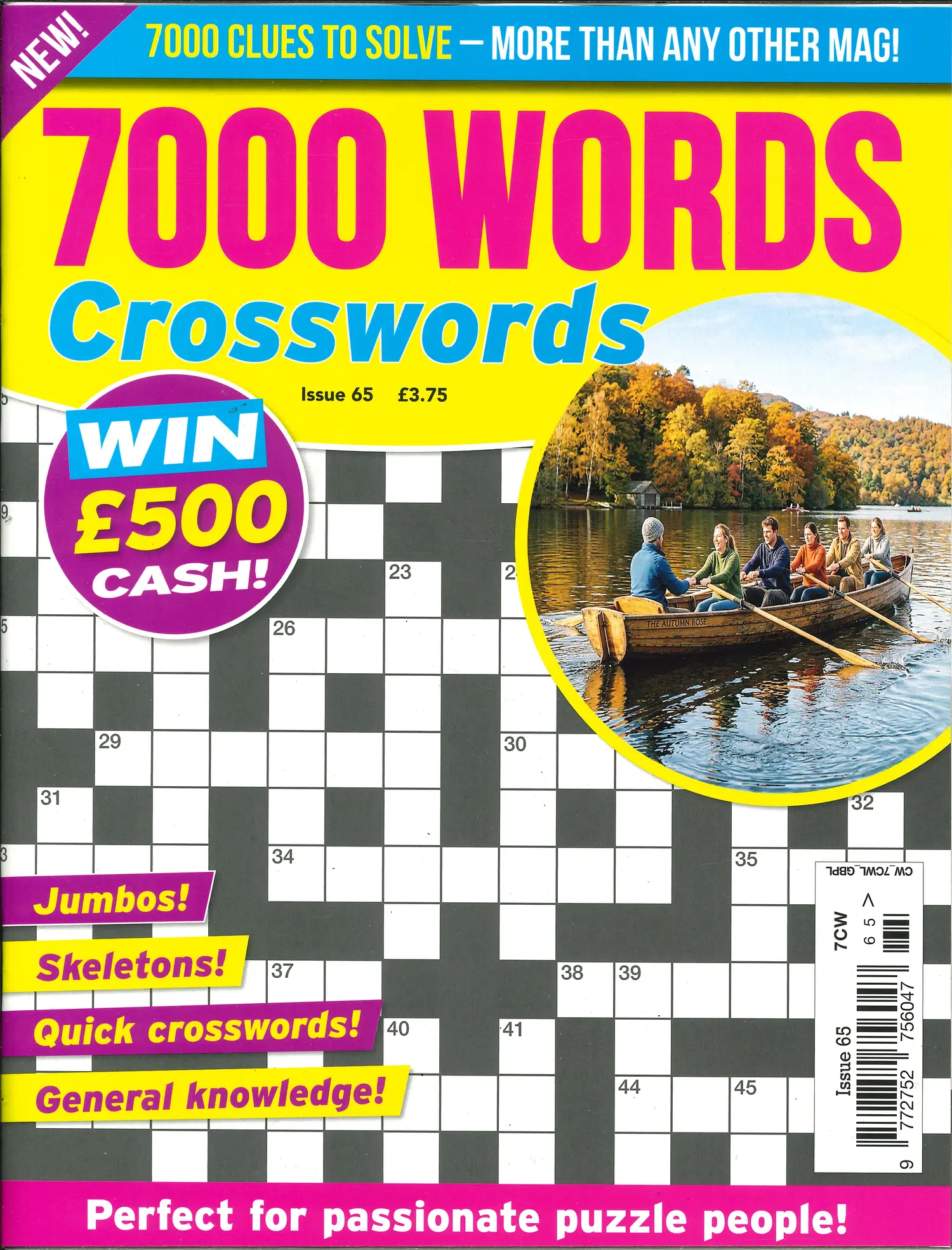 7000 Word Crosswords - NO 65