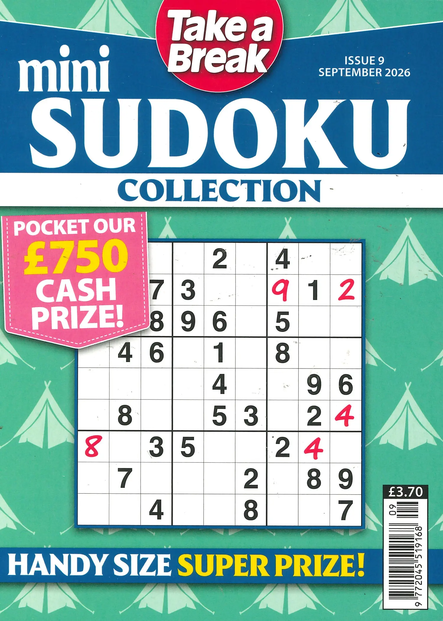 TAB Mini Sudoku Collection - NO 9