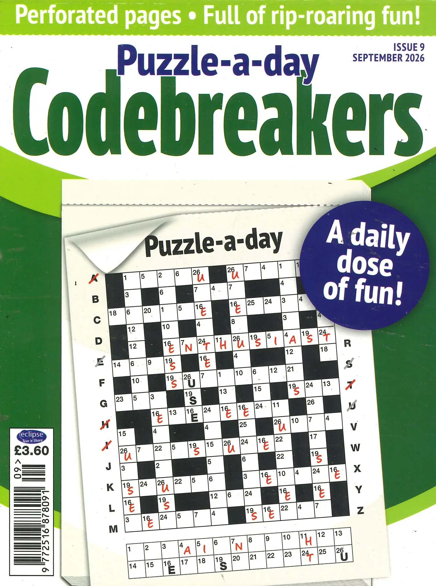 Eclipse Tear n Share Codebreakers - NO 9