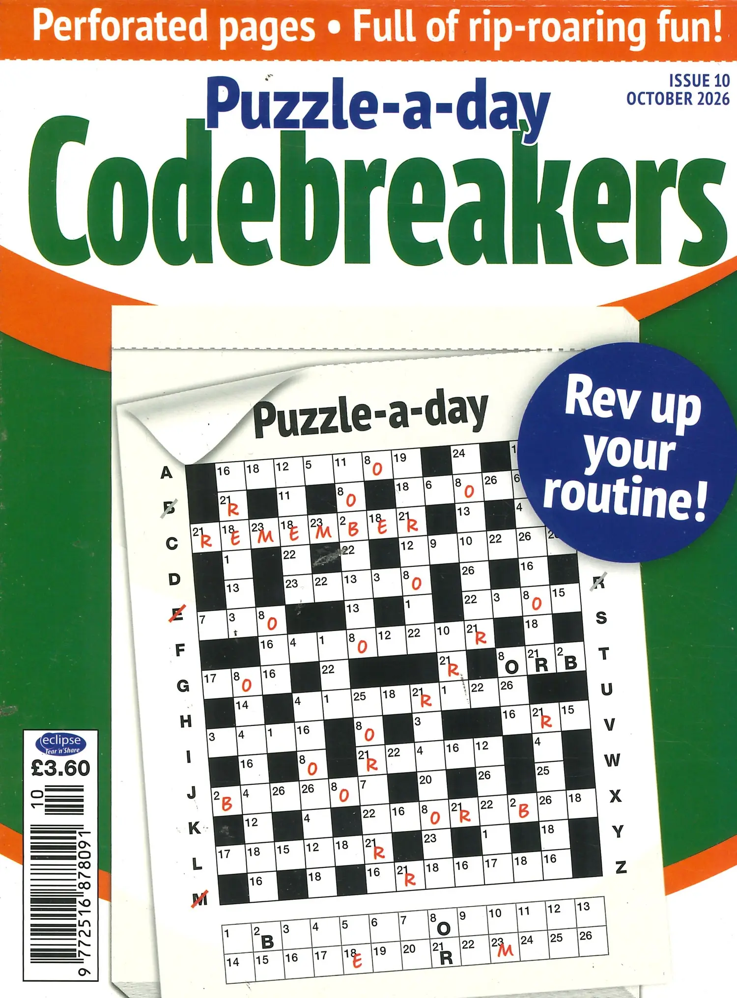 Eclipse Tear n Share Codebreakers - NO 10