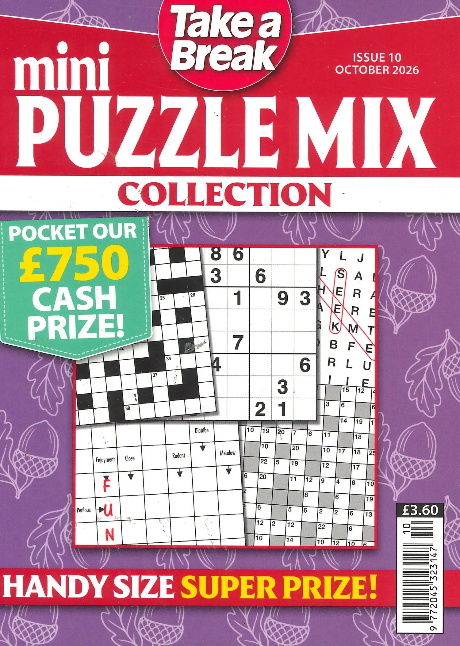 TAB Mini Puzzle Mix Collection - NO 10