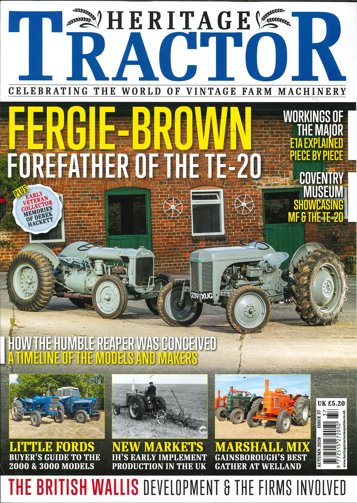 Heritage Tractor - NO 37