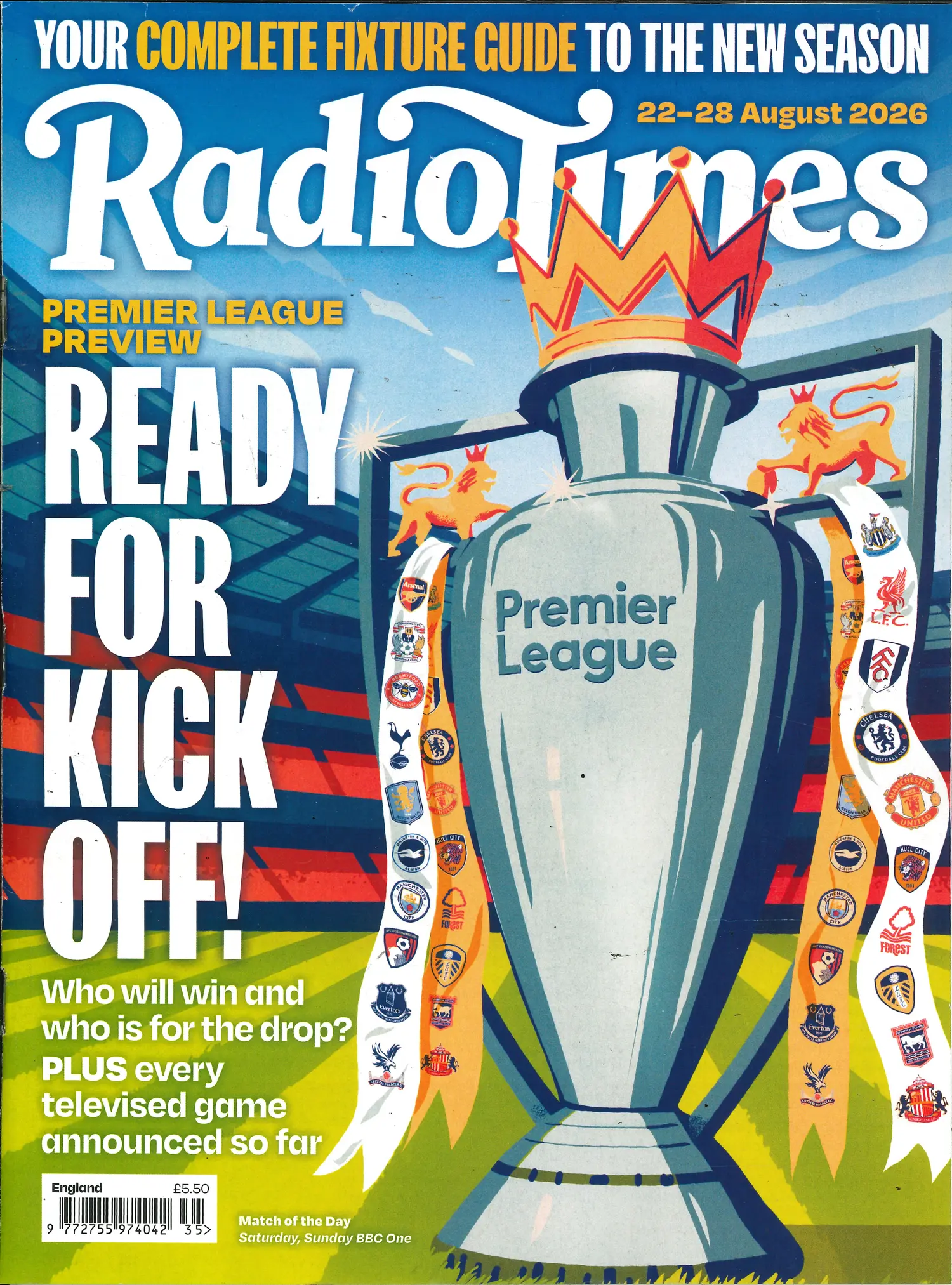 Radio Times  - 22/08/2026