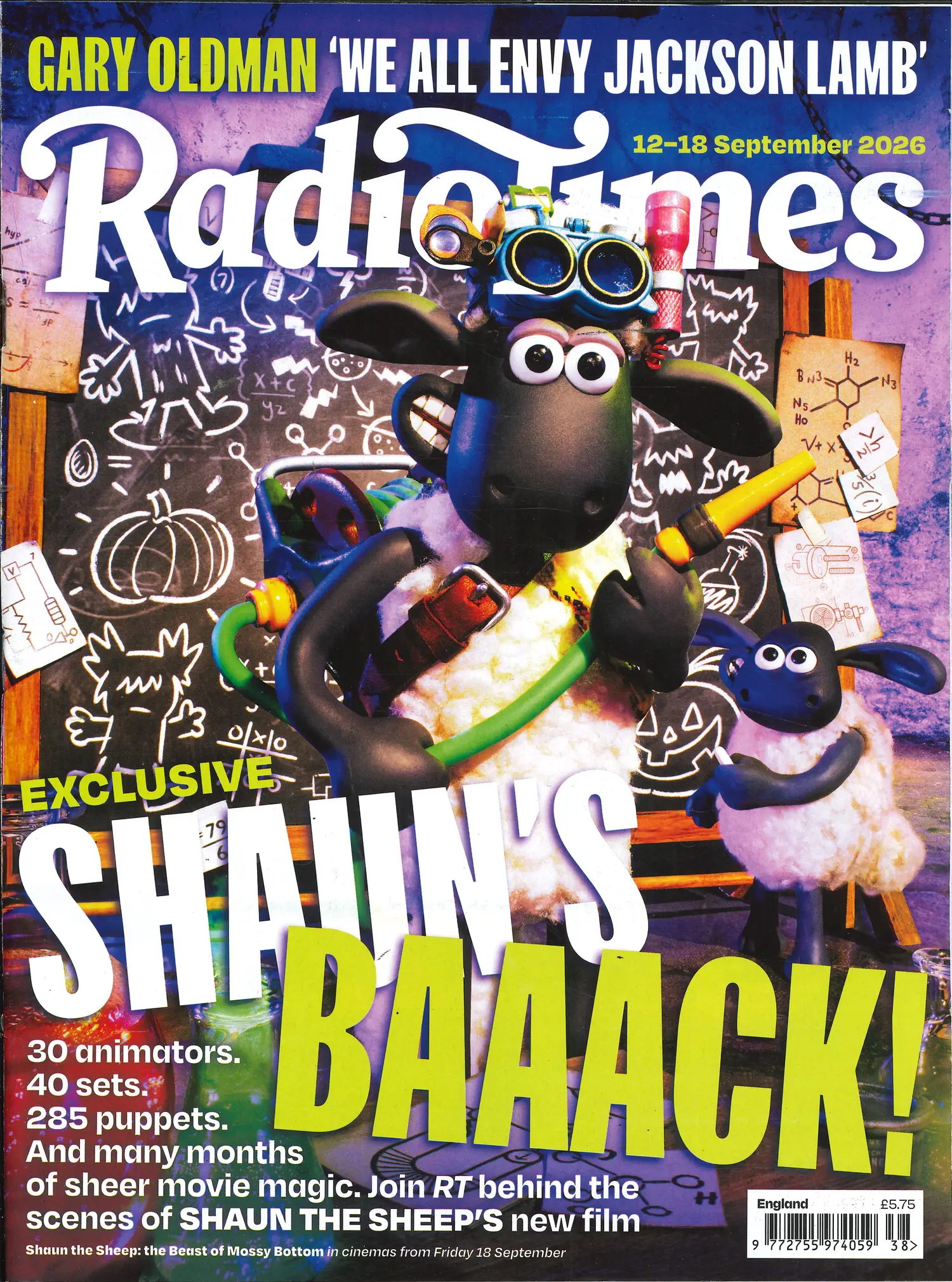 Radio Times  - 12/09/2026