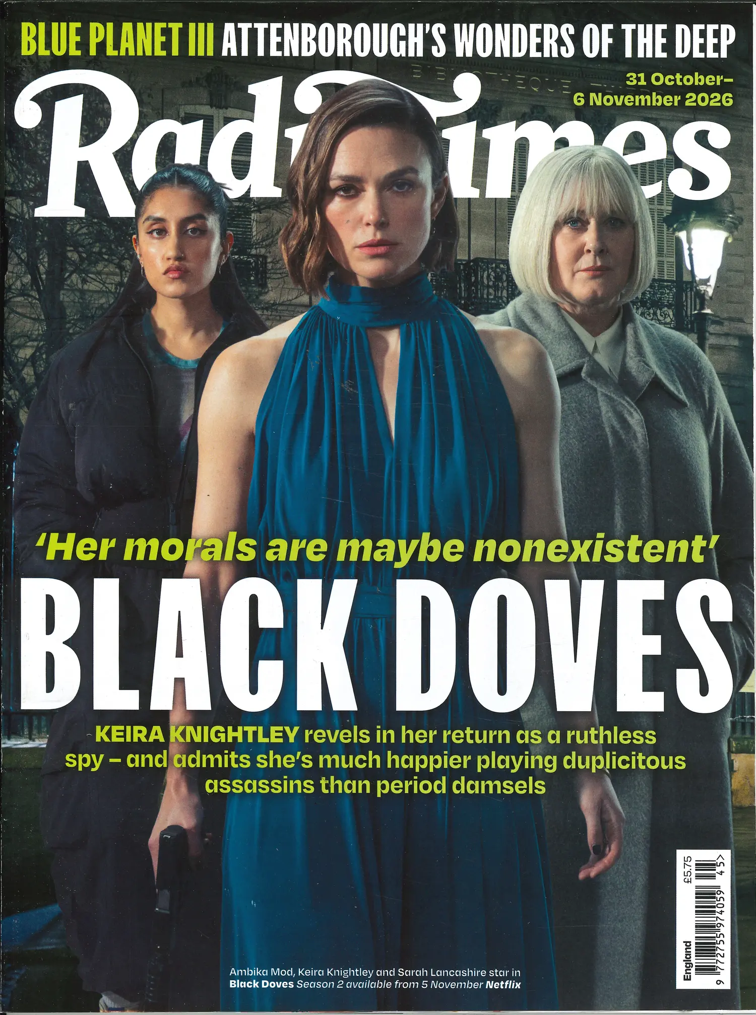 Radio Times  - 31/10/2026
