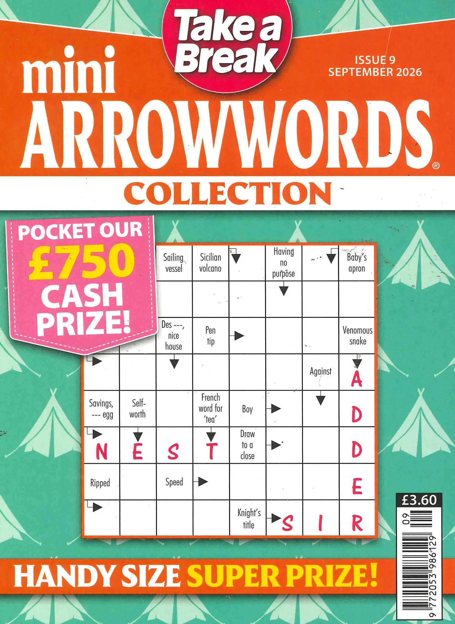 TAB Mini Arrowwords Collection  - NO 9