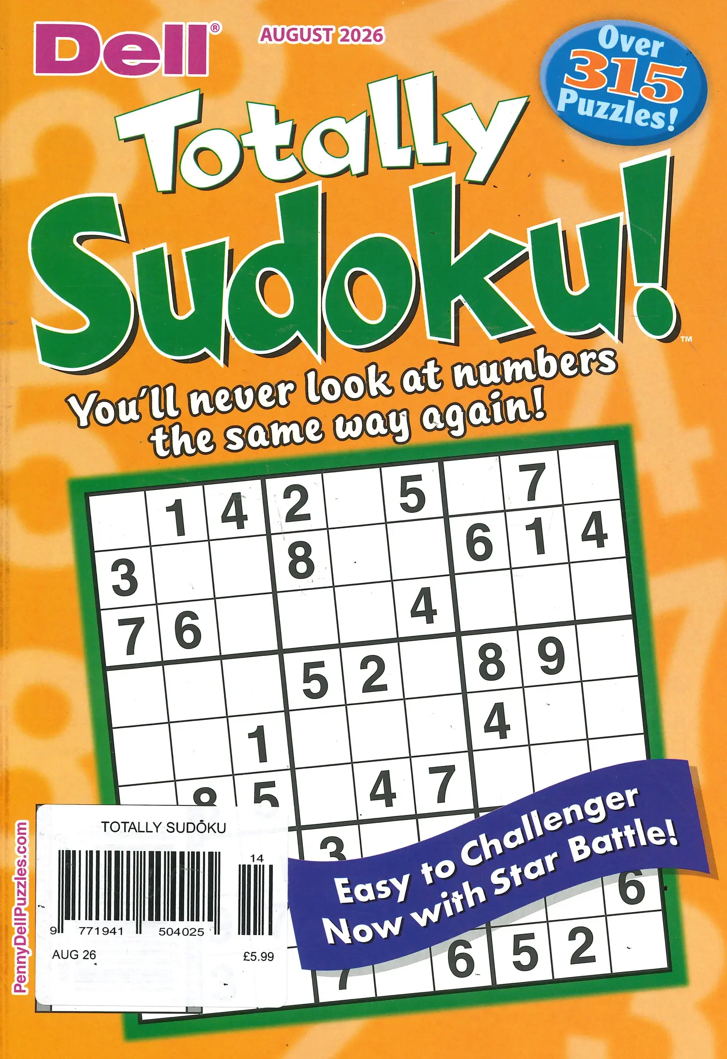 Totally Sudoku - AUG 26
