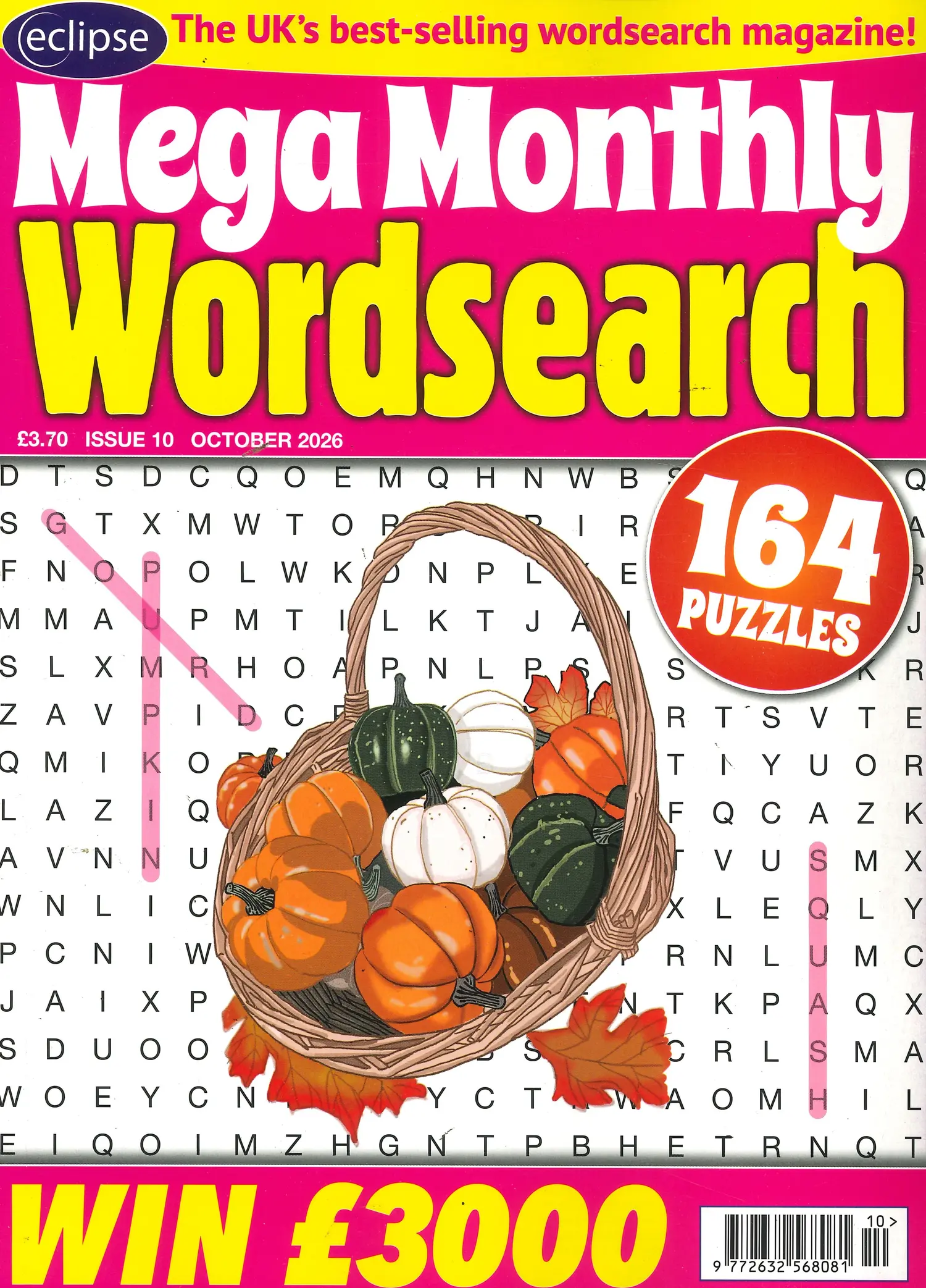 Eclipse Mega Monthly Wordsearch  - NO 10