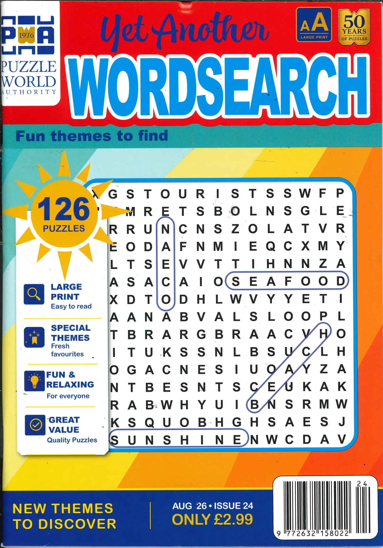 Yet Another Wordsearch - NO 24