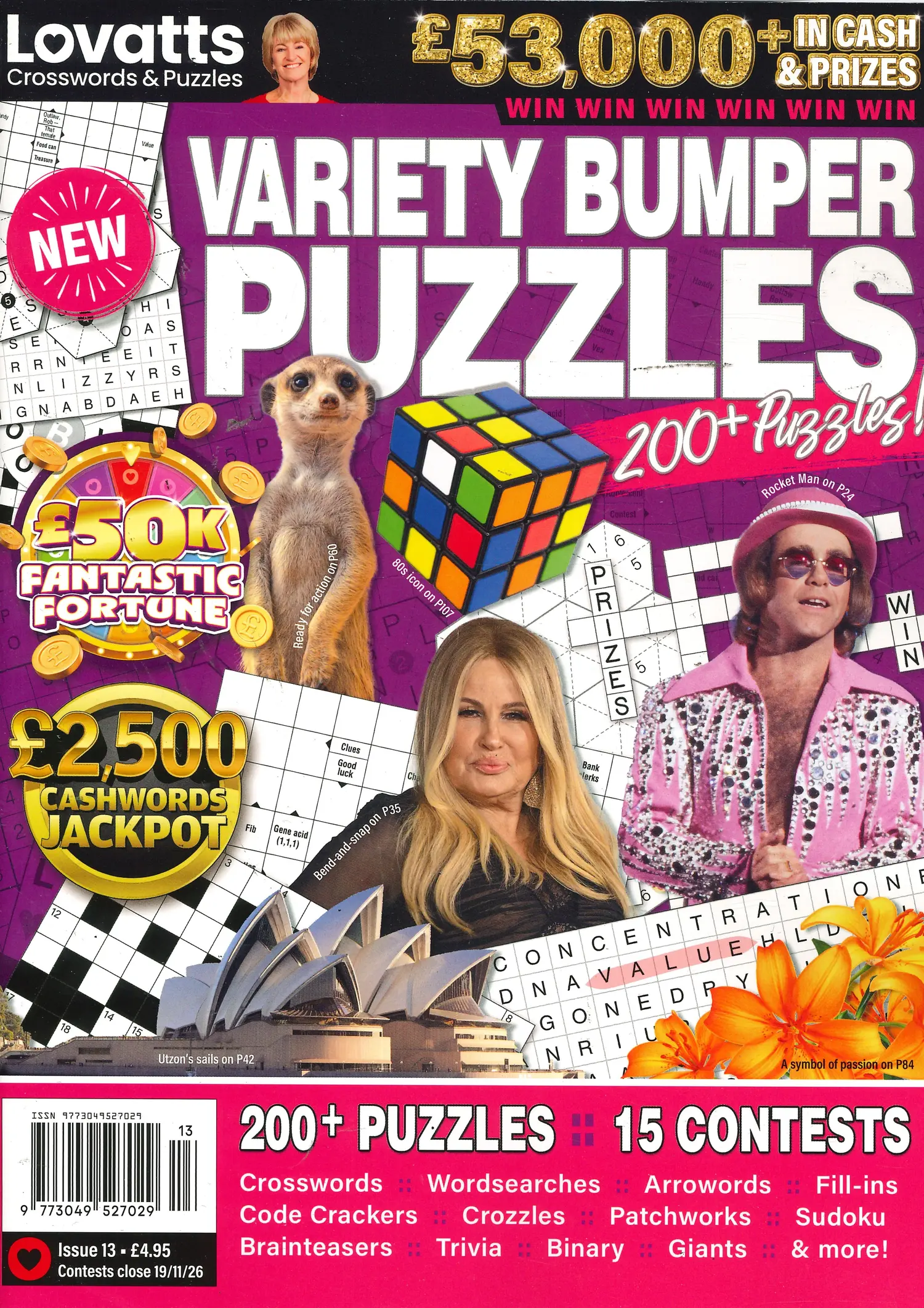 Lovatts Variety Bumper Puzzles  - NO 13