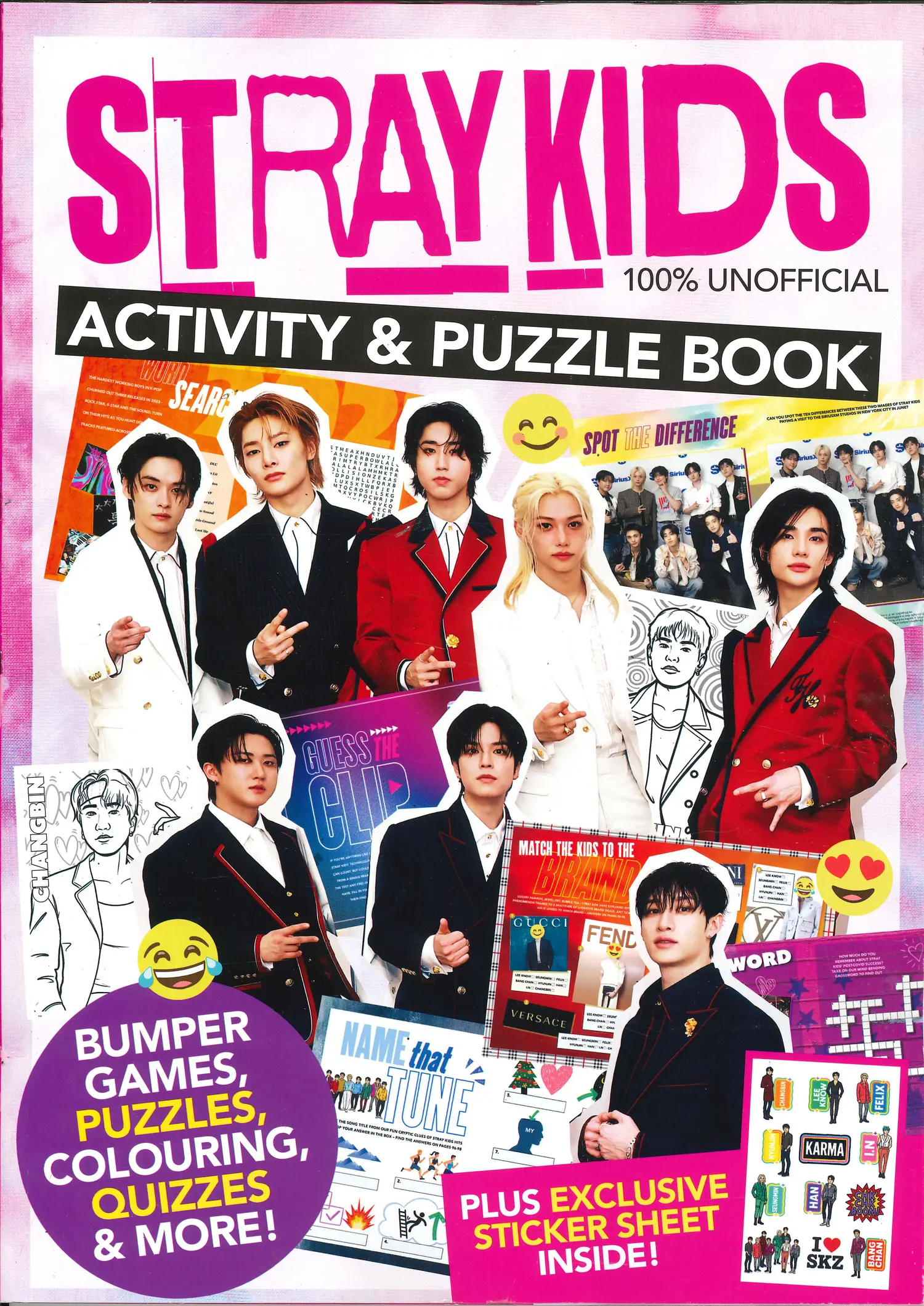 Stray Kids Activity Puzzle Book - 2026