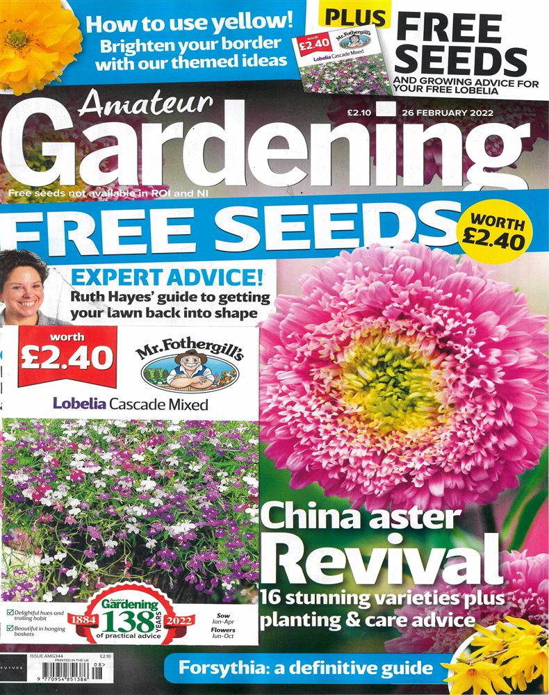 Amateur Gardening Magazine Issue 26/02/2022